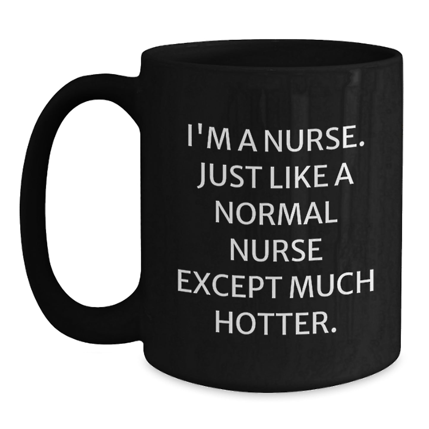 Nurse Keepsake Premium Black Coffee Mug for Him Birthday Gift - Main