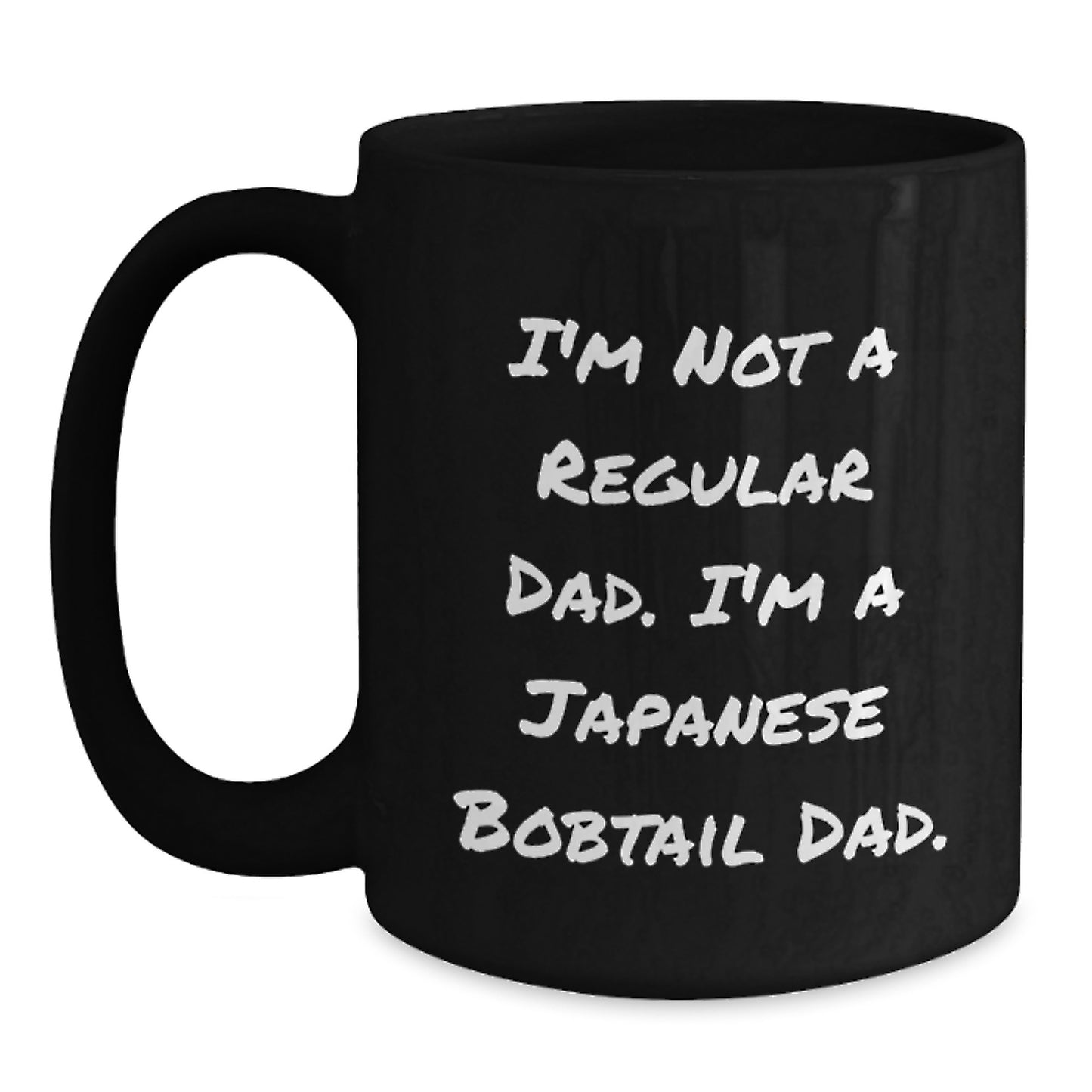 Japanese Bobtail Cat Lover Gifts from Dad to Japanese Bobtail Cat - Funny Christmas Unique Gifts for Japanese Bobtail Cat Dad - Main