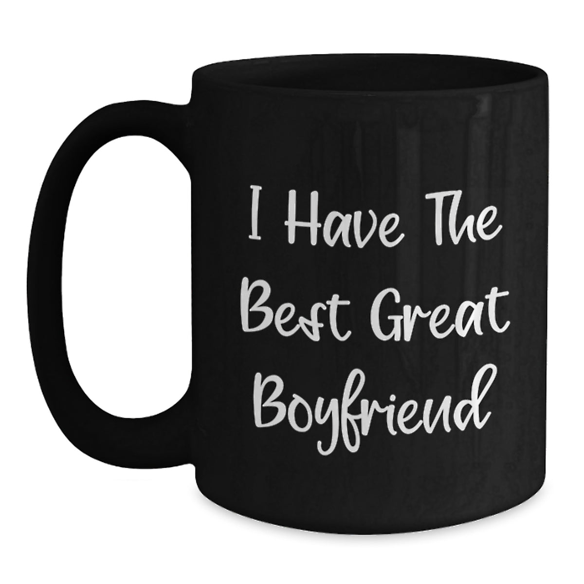 Boyfriend Keepsake Ceramic Black Coffee Mug for Him Graduation Gift - Main