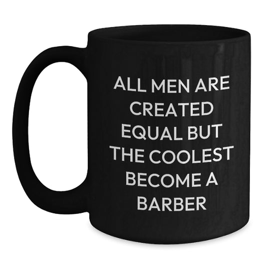 Barber Keepsake Mug for Him Birthday Gift - Main
