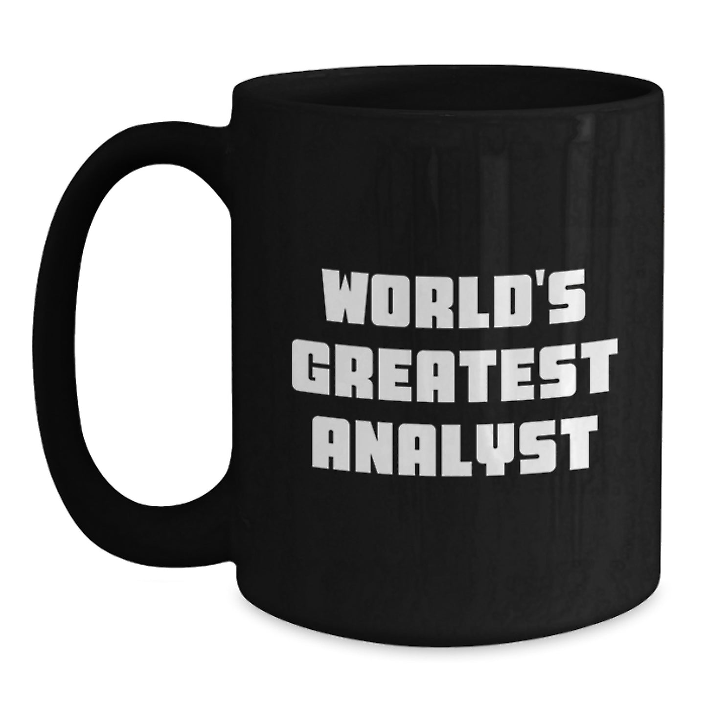 Analyst Keepsake Mug for Him World's Greatest Analyst Graduation Gift - Main
