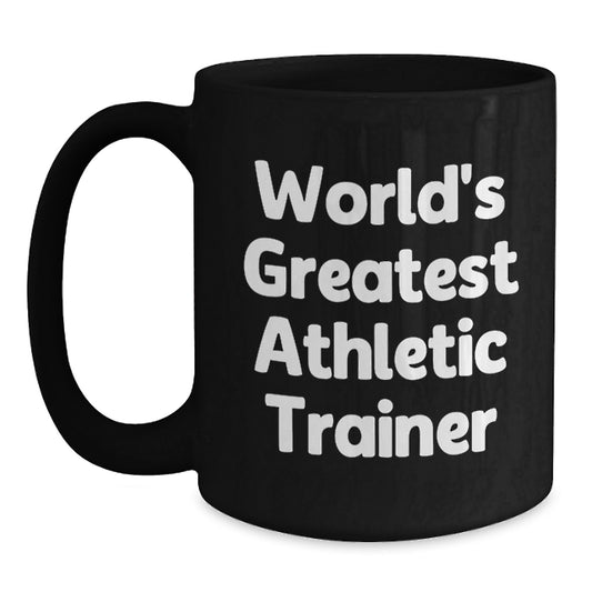 Funny World's Greatest Athletic Trainer Gifts for Men from Friends - Main
