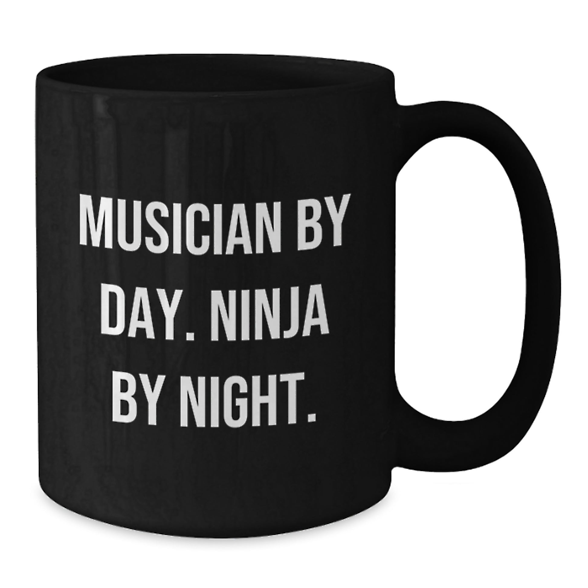 Musician Inspirational Quote Funny Coffee Mug Gifts for Musicians from Friends, Black Coffee Mug, Perfect for Musician Graduation Unique Gifts - Additional