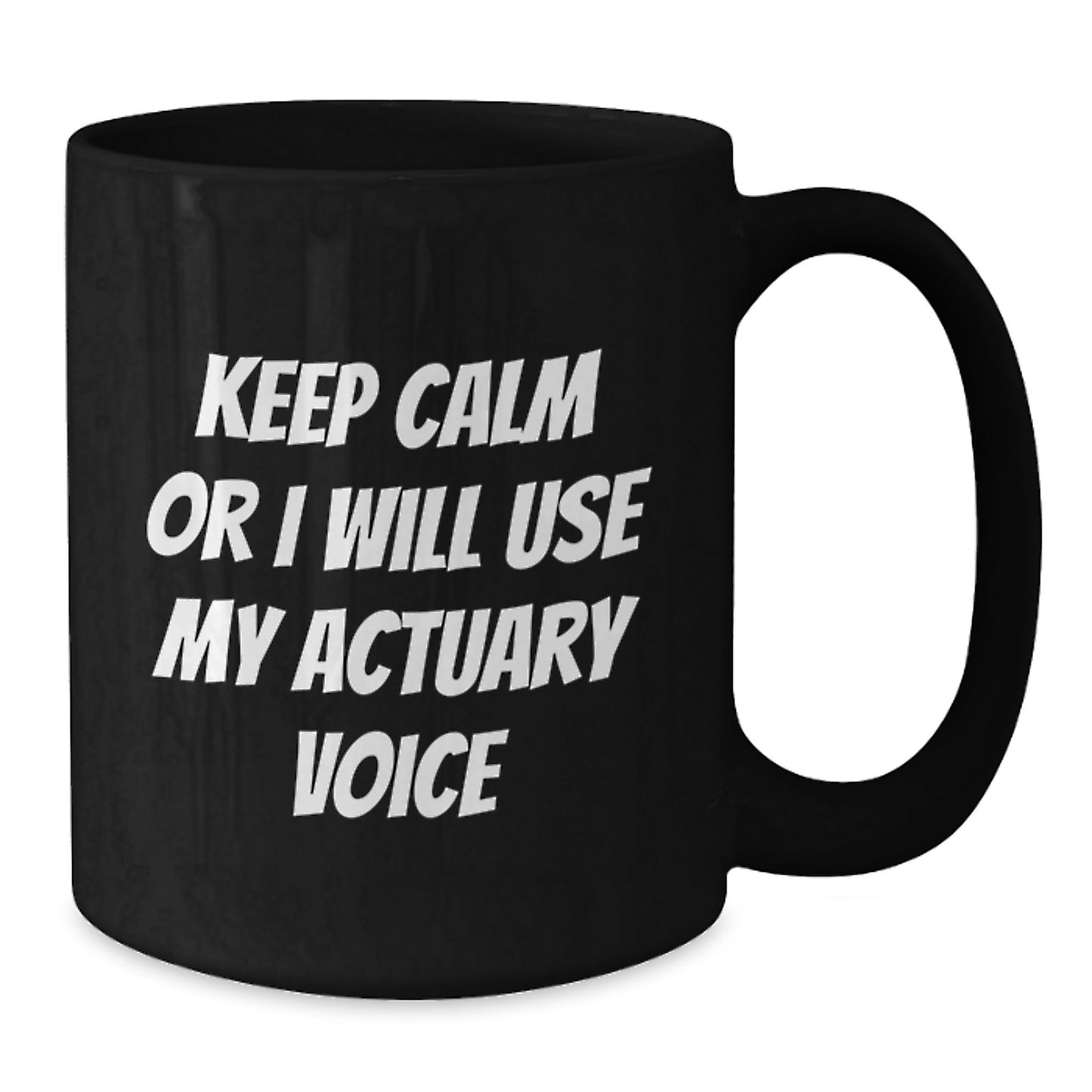 Funny Actuary Black Coffee Mug Gifts from Men for Actuary Dad's Father's Day Unique Unique Gifts - Additional