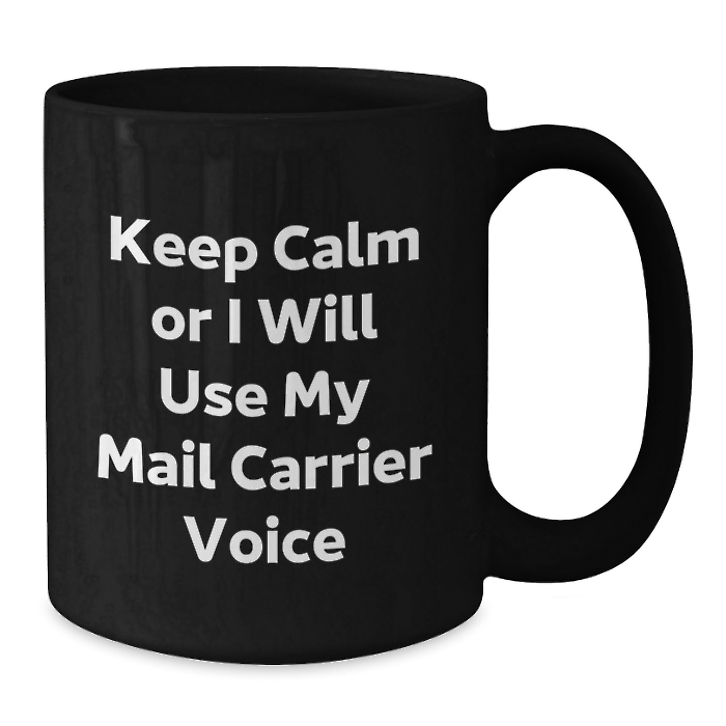 Funny Mail Carrier Gifts from Friends Unique Black Coffee Mug for Mail Carrier Christmas Unique Gifts - Additional