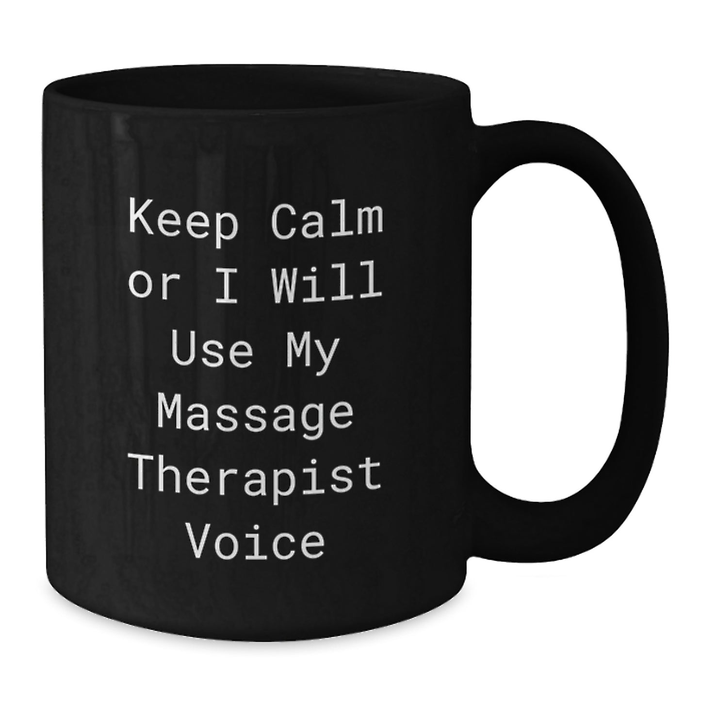 Unique Christmas Unique Gifts for Massage Therapists, Funny Black Coffee Mugs, Gifts from Friends for Massage Therapists - Additional