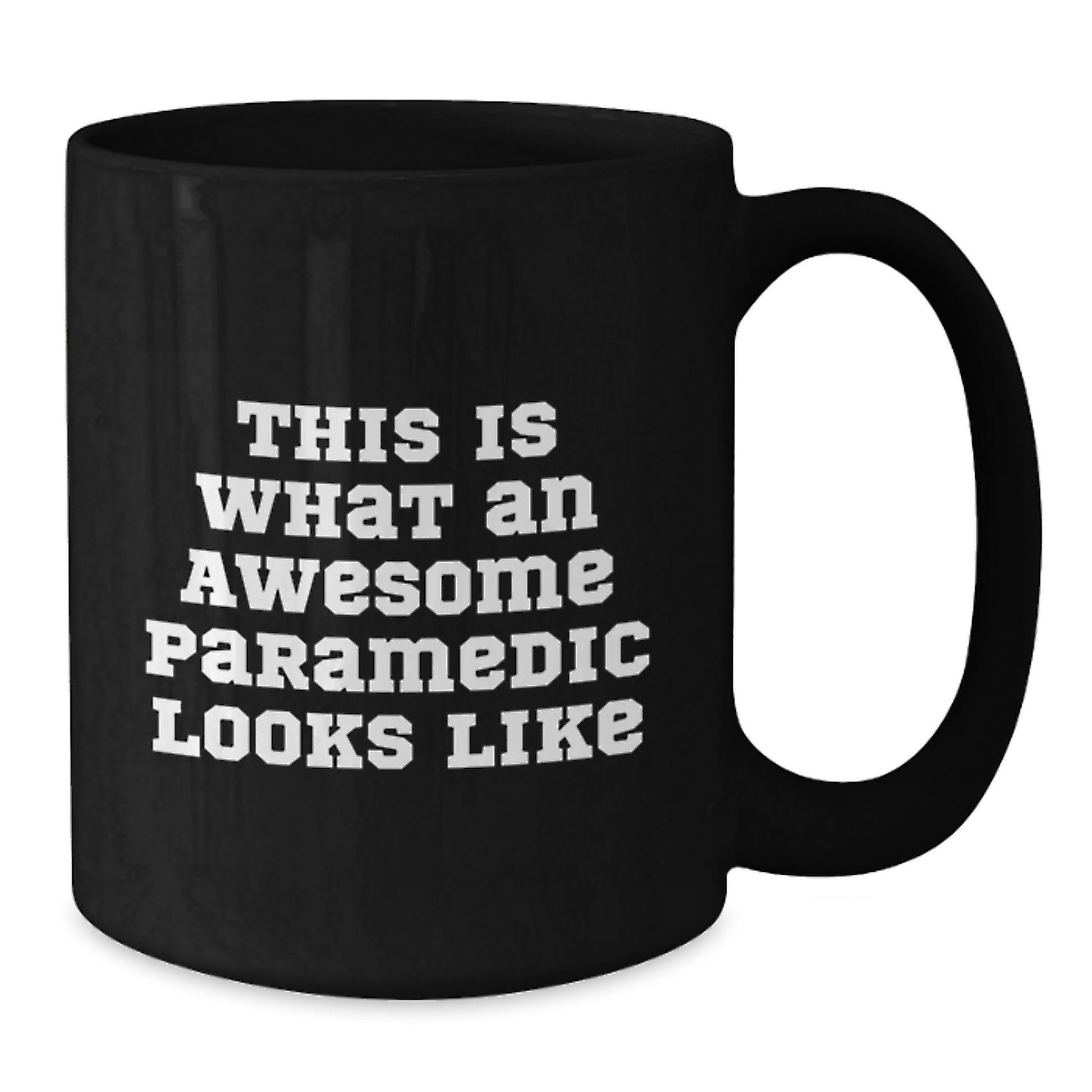 Funny Rescue Worker Gifts from Friends and Family, This Is What Awesome Looks Like, Black Coffee Mug for Graduation - Additional