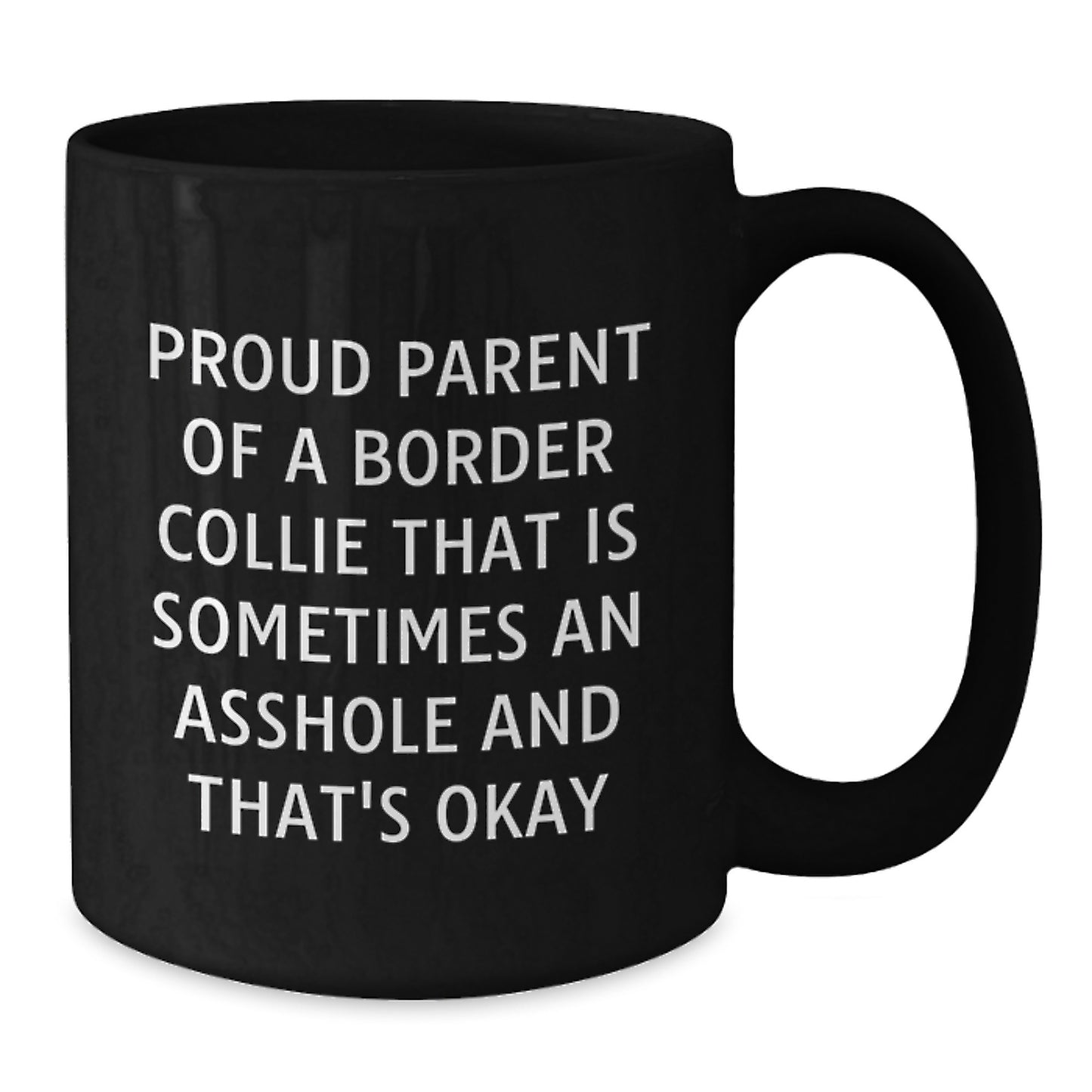 Funny Border Collie Parent Gifts from Friends for Men and Women, Border Collie Dog Lovers Enjoying Coffee on Birthday Unique Gifts - Additional