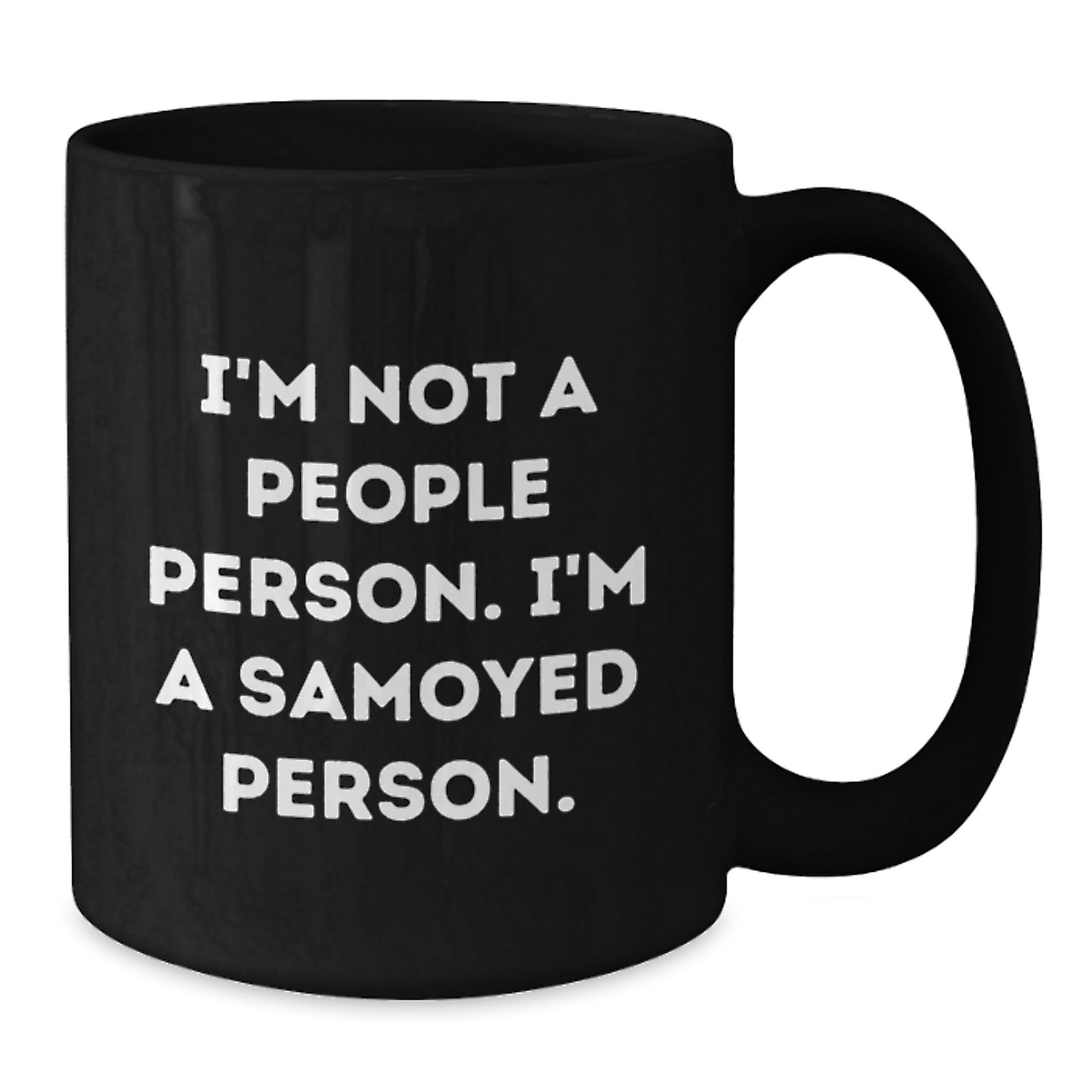 Samoyed Dog Lover Funny Coffee Mug Gifts from Friends to Family on Valentine's - Additional