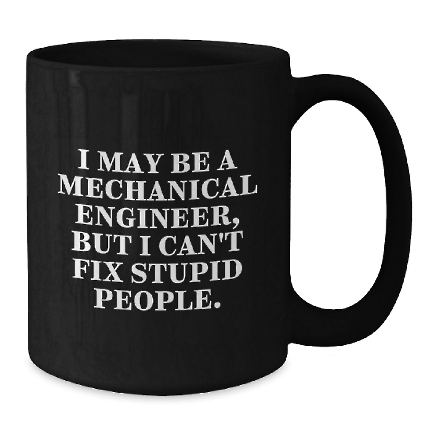 Mechanical Engineer Keepsake Black Coffee Mug Birthday Gift for Him - Additional