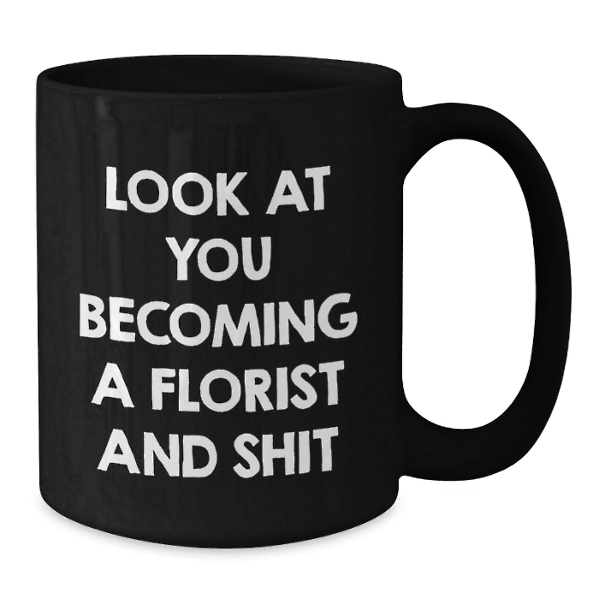 Christmas Gift for Her - Humorous Florist Present - Look At You Becoming - Additional