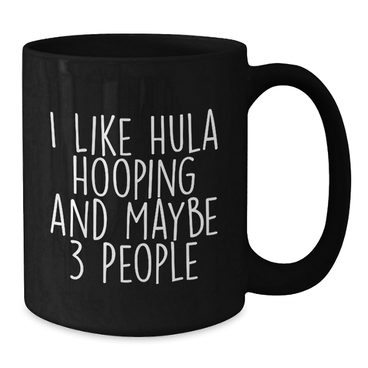 Hula Hooping Gift for Him - Whimsical Keepsake Coffee Mug - Additional