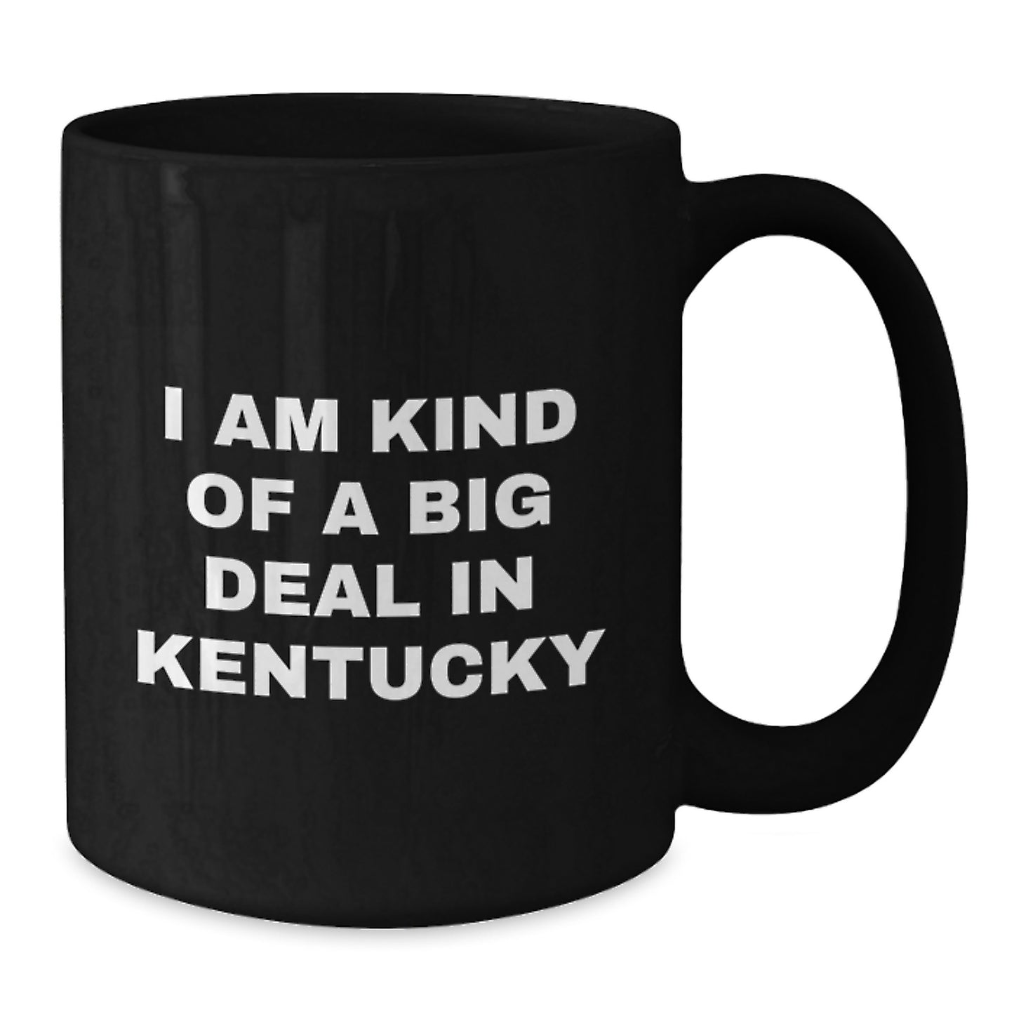 Funny Kentucky Black Coffee Mug Gift from Friends for Valentine's - Additional