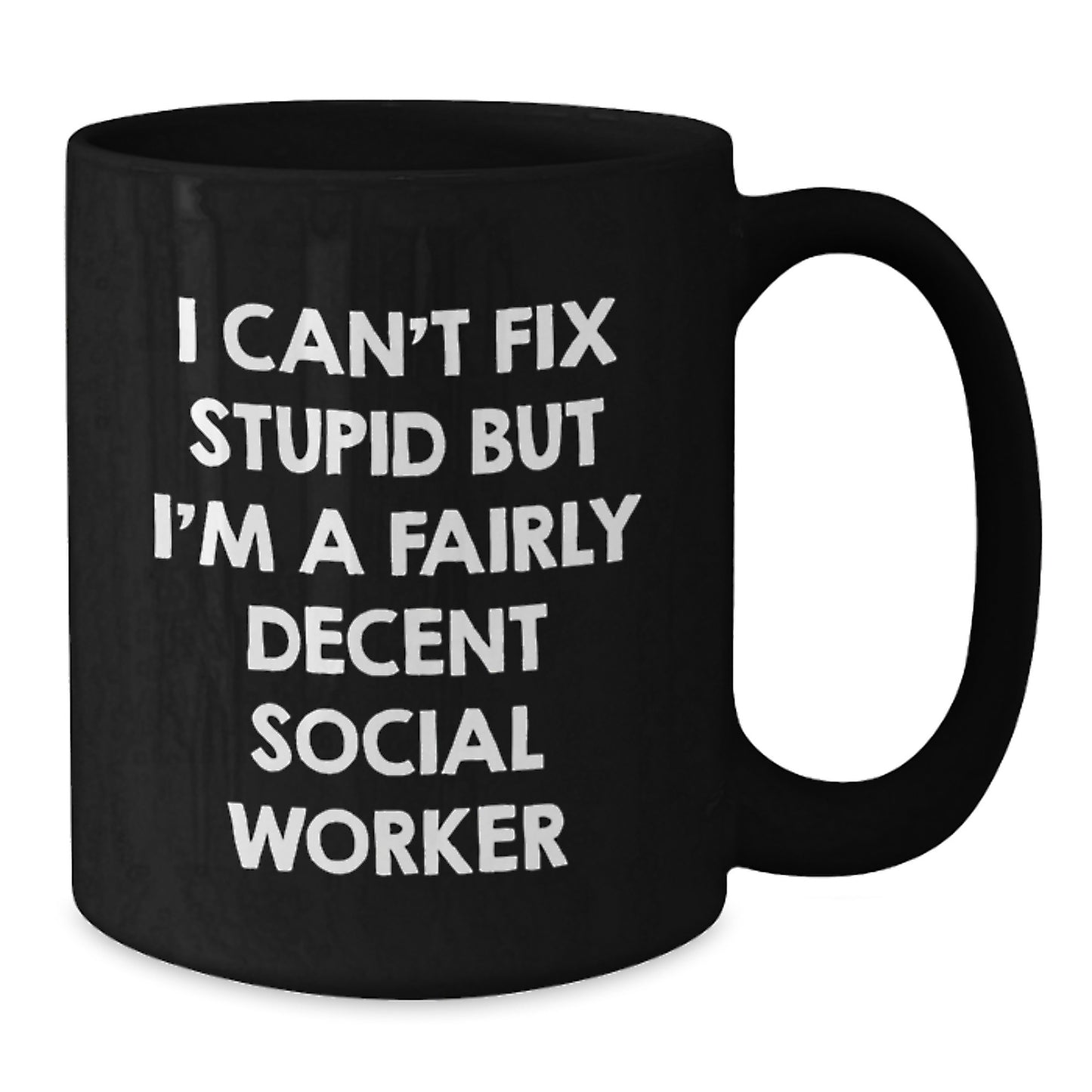 Funny Social Worker Gifts for Women, Inspirational Quotes Black Coffee Mug, Social Worker Gifts from Friends for Graduation - Additional