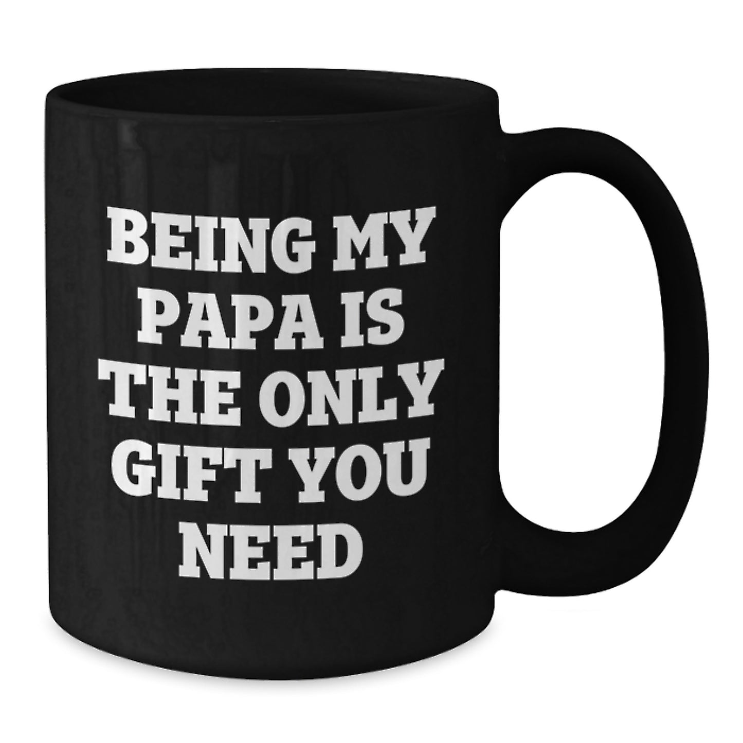 Papa Black Coffee Mugs Funny Gift Idea Gifts from Men to Papa on Birthday Unique - Additional