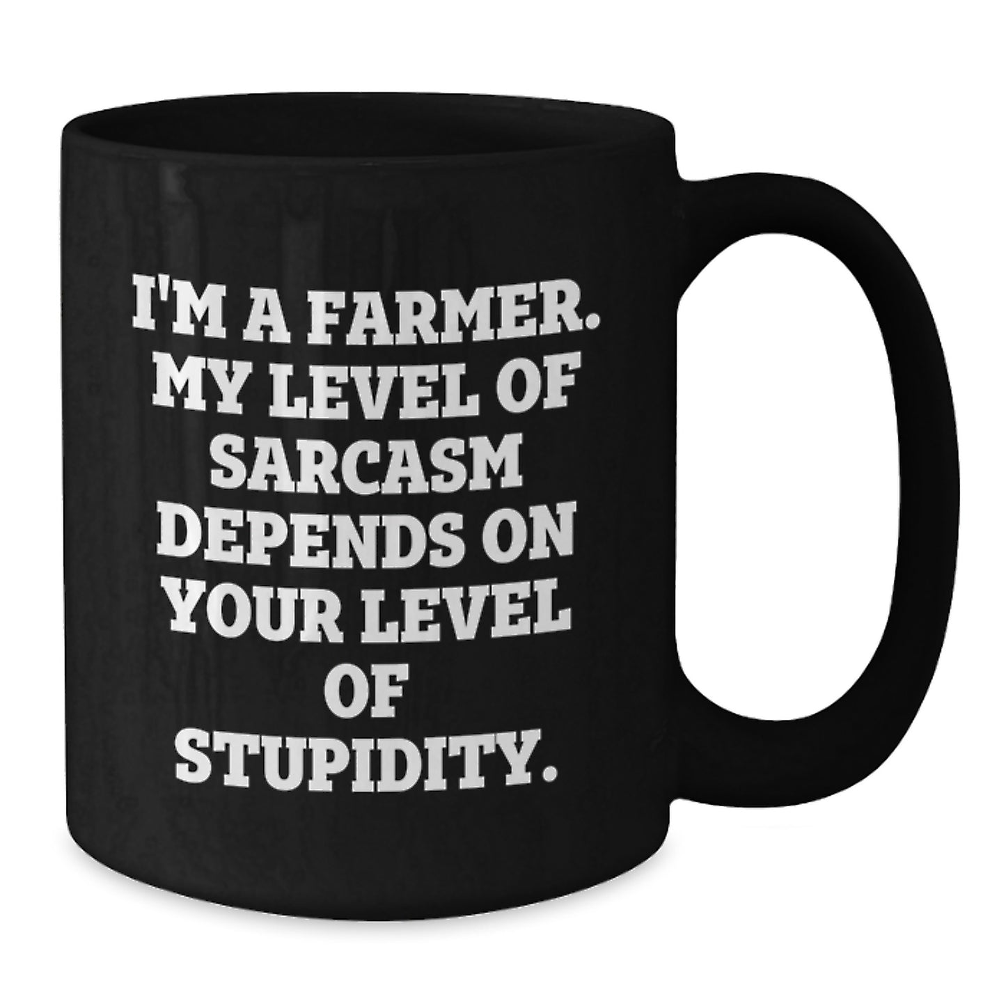 Funny Farming Friends Black Coffee Mug Gifts from Men to Farmer Friends for Graduation Unique - Additional