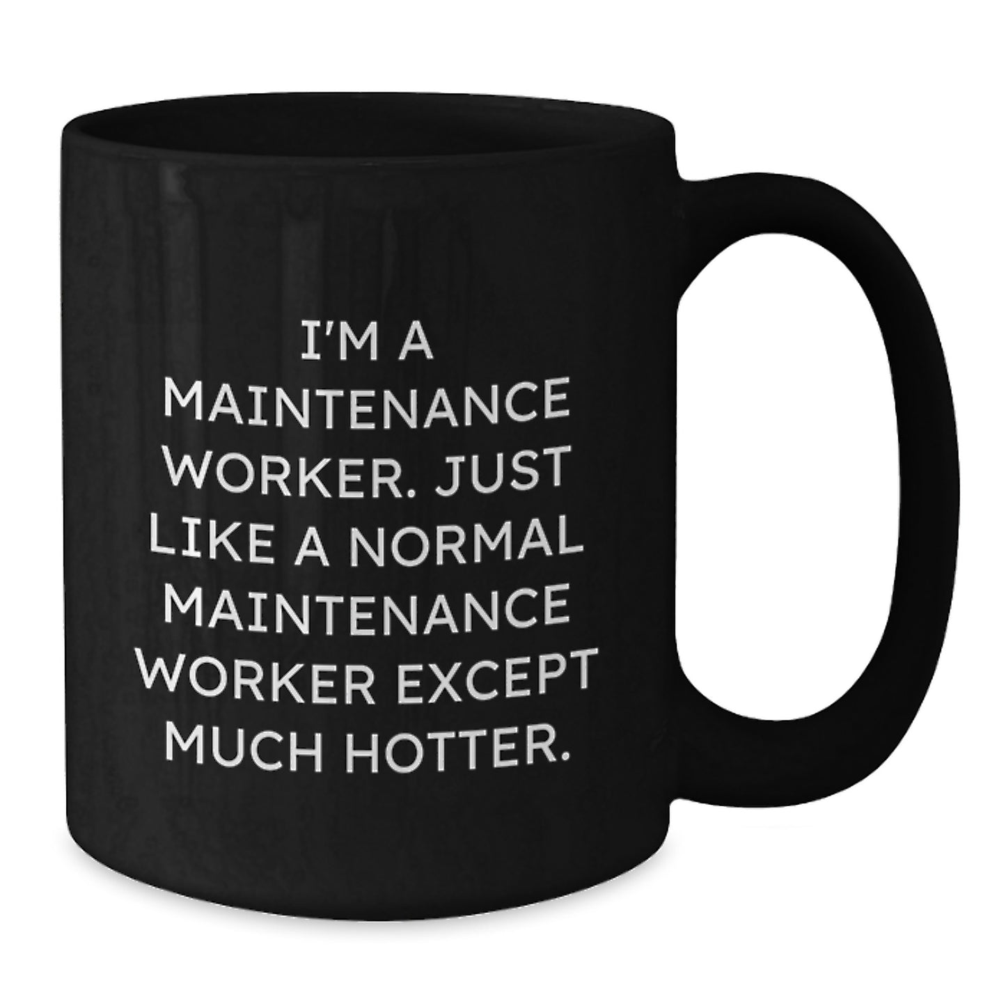 Funny Maintenance Worker Gifts, Unique Black Coffee Mugs for Maintenance Worker Friends, Funny Graduation Gifts from Family, Friends to Maintenance Worker Men and Women - Additional