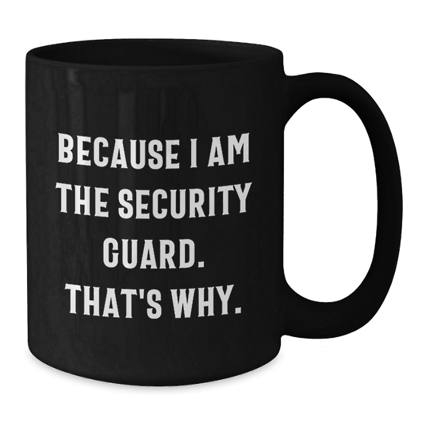 Funny Security Guard Coffee Mug Gifts for Him Birthday Unique Presents from Friends and Family - Additional