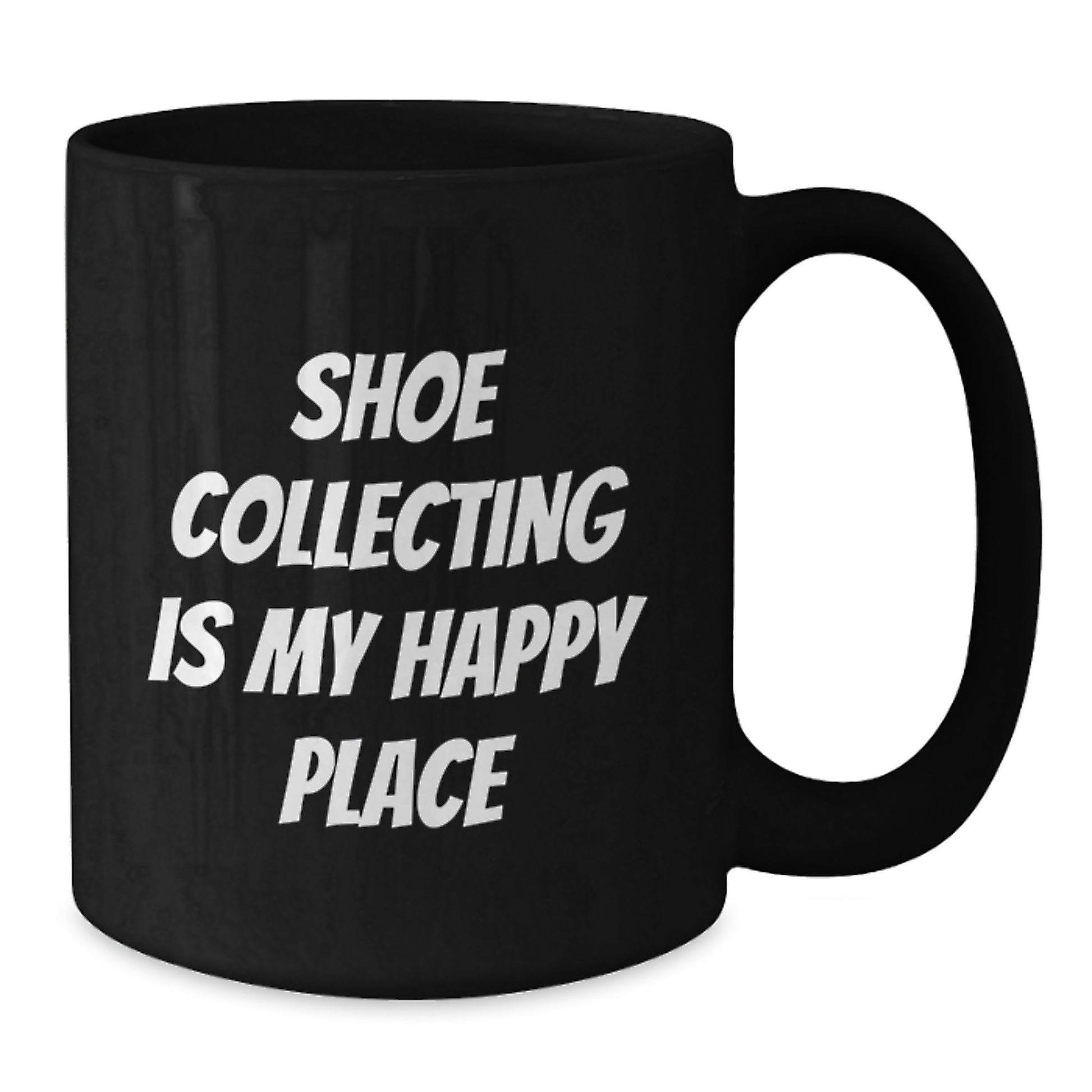 Shoe Collecting Enthusiast Gifts from Friends to Shoe Collecting Lovers, Funny Graduation Unique Gifts for Women Men, Black Coffee Mug - Additional