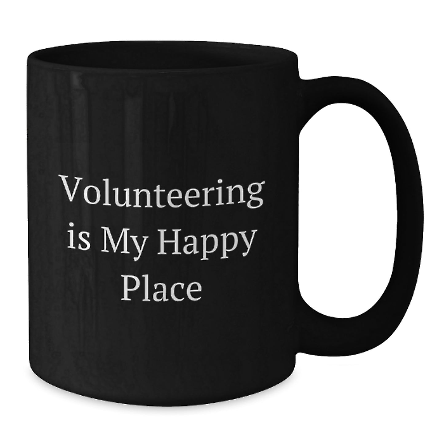 Funny Volunteering Gifts for Volunteering Enthusiasts, Black Coffee Mug, Gifts from Friends, Birthday Unique Gifts - Additional