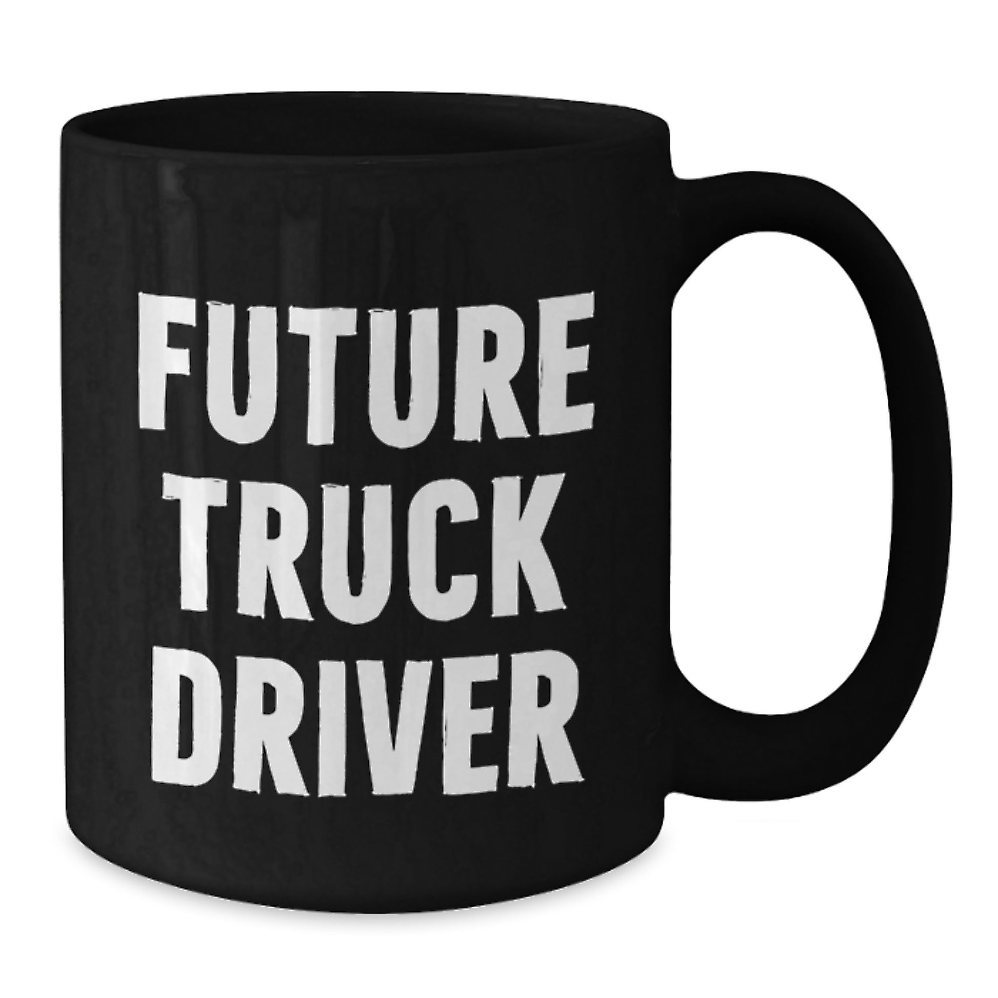 Funny Truck Driver Gifts, Black Coffee Mug for Future Truck Driver, Birthday Unique Gifts from Friends to Truck Driver - Additional