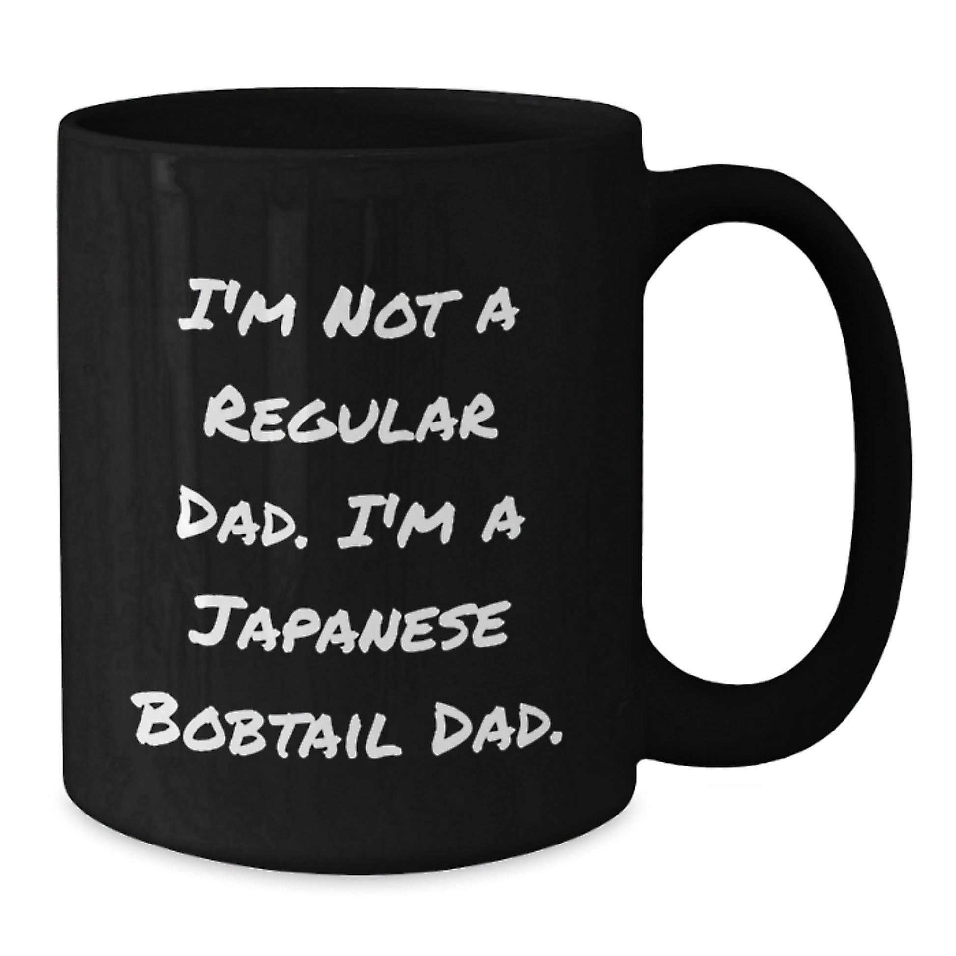 Japanese Bobtail Cat Lover Gifts from Dad to Japanese Bobtail Cat - Funny Christmas Unique Gifts for Japanese Bobtail Cat Dad - Additional