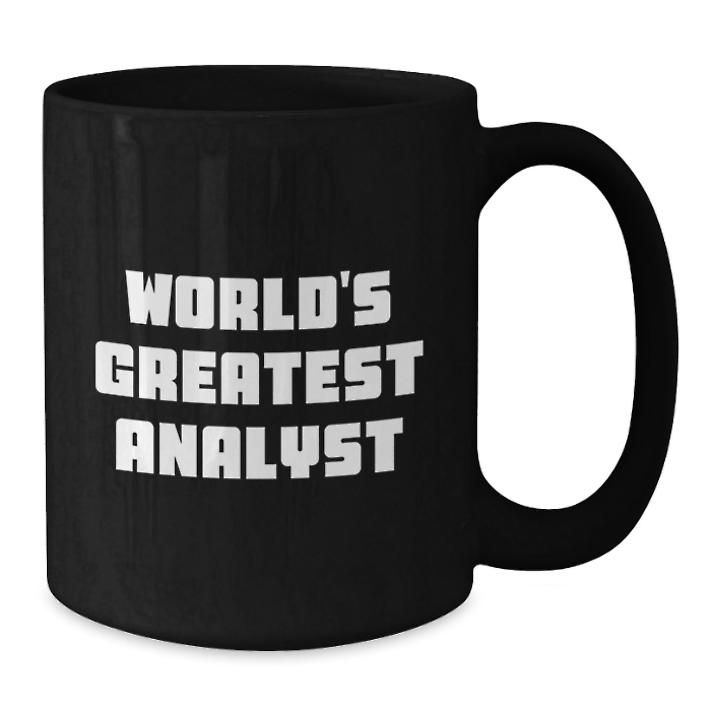 Analyst Keepsake Mug for Him World's Greatest Analyst Graduation Gift - Additional