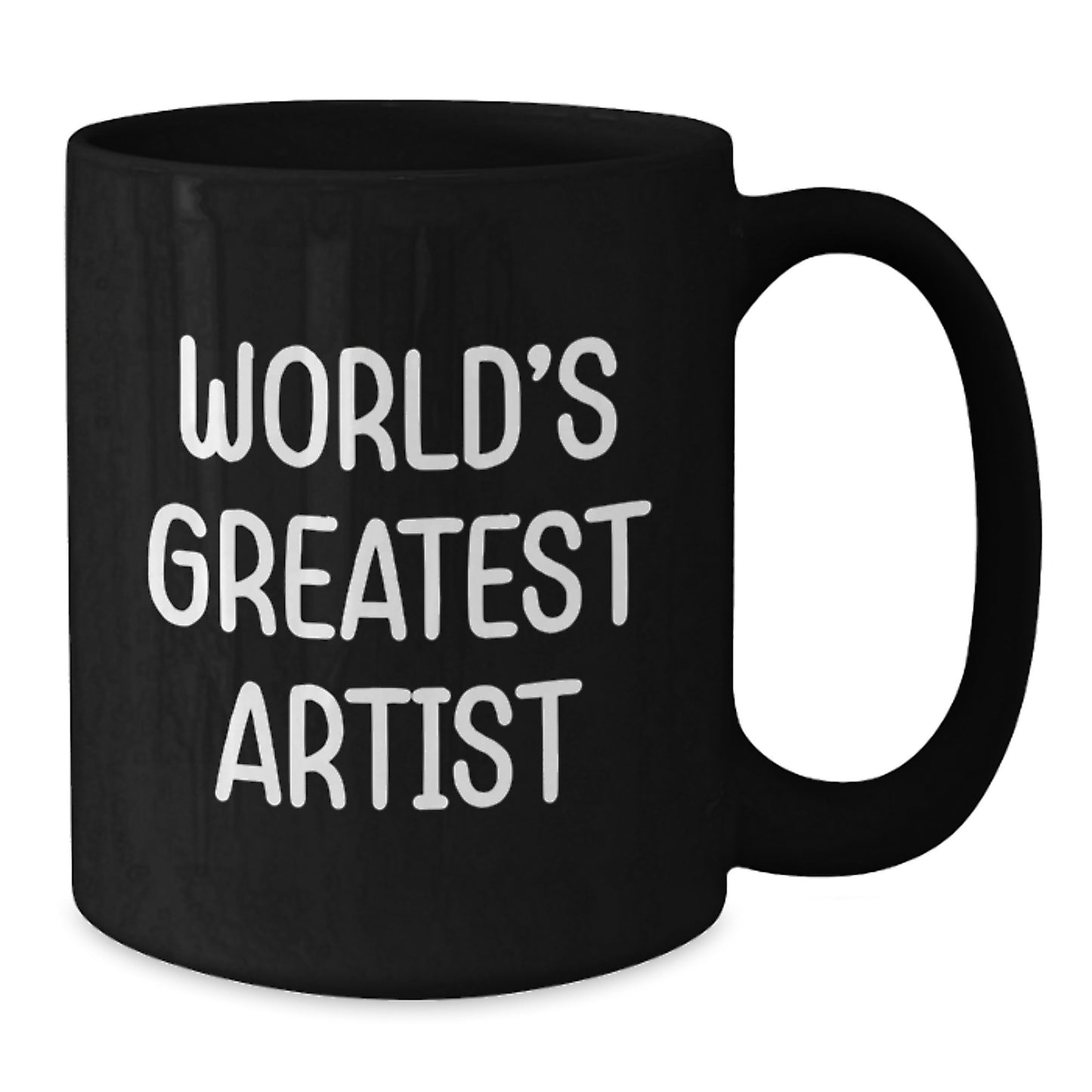 Funny Artist Gifts from Men, World's Greatest Artist Black Coffee Mug for Father's Day Unique Gifts - Additional