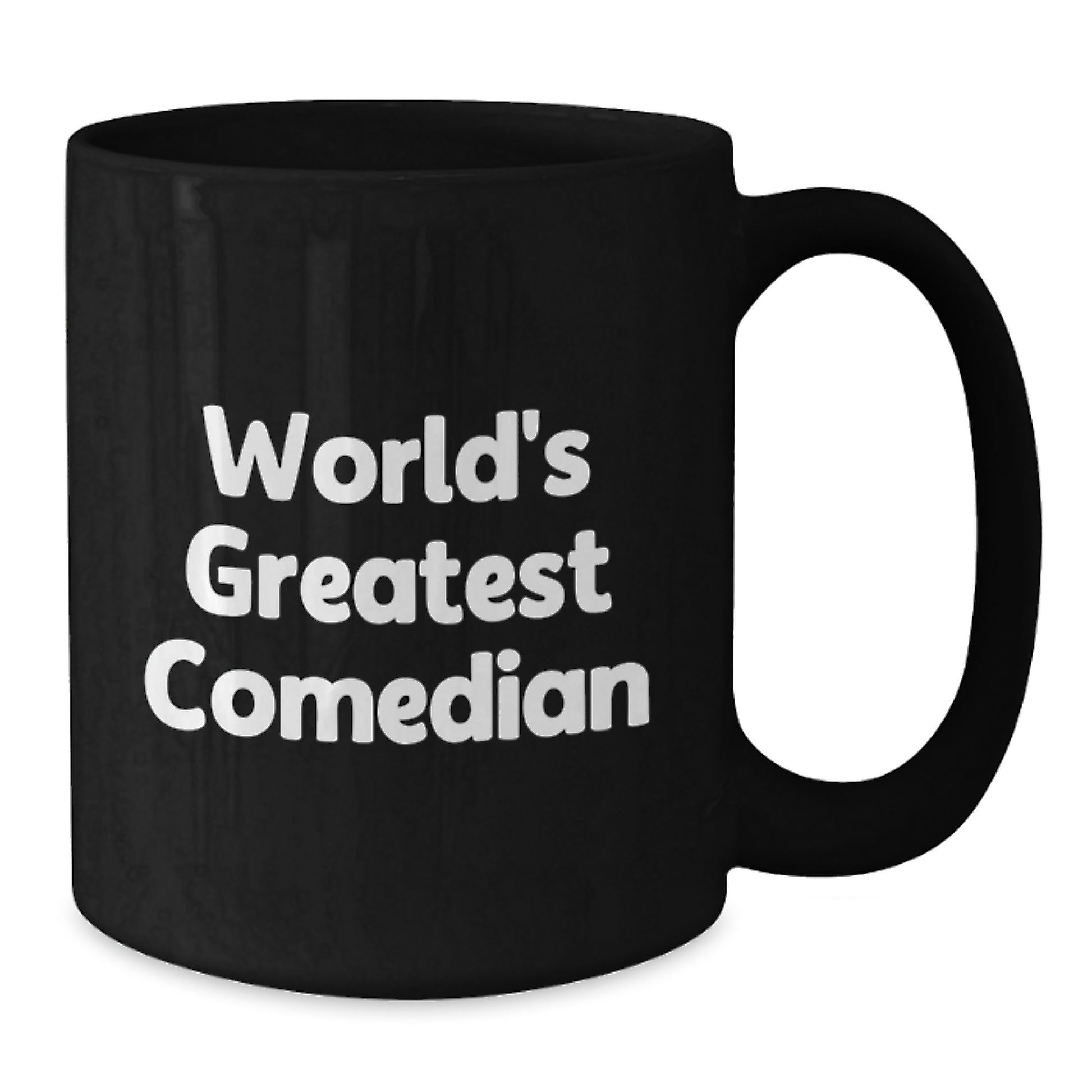 Funny Comedian Gifts for Friends from Men - Comedian Black Coffee Mugs with Inspirational Quotes - Unique Graduation Gifts - Additional