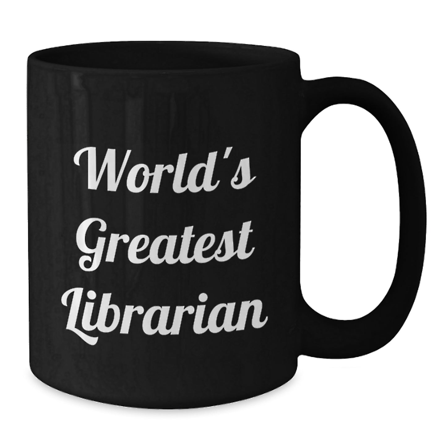 Funny Librarian Gifts from Men to Women, Unique Valentine's Unique Gifts for Librarian Black Coffee Mug - Additional