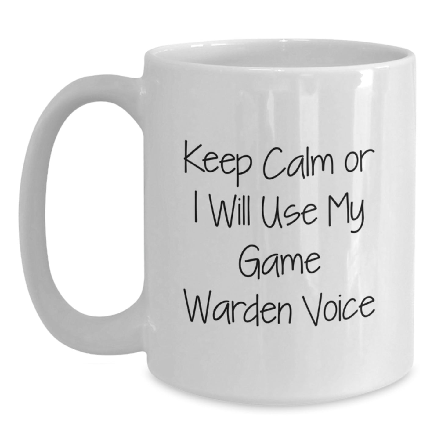 Funny Game Warden White Coffee Mugs Gifts from Friends for Christmas Unique - Main