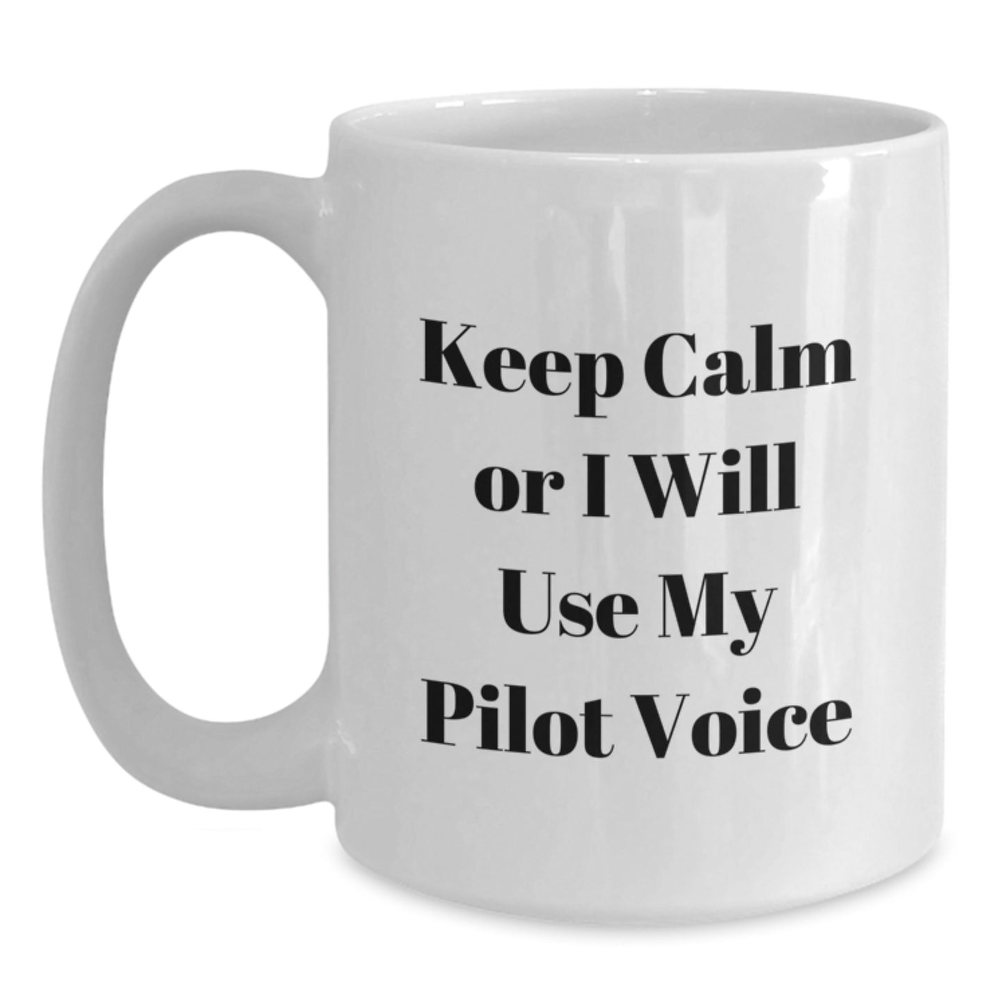 Funny Pilot Gifts, Unique White Coffee Mugs for Pilot Lovers, Gifts from Friends for Graduation Cheers - Main