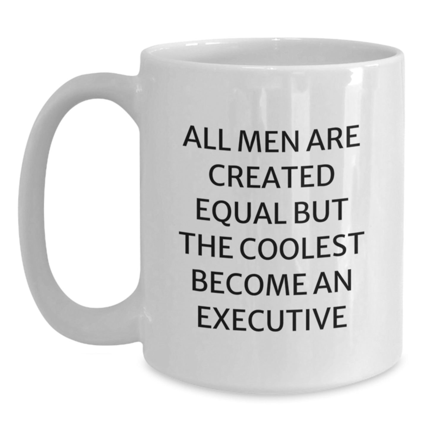 Executive Premium Keepsake White Coffee Mug for Him Birthday Gift - Main