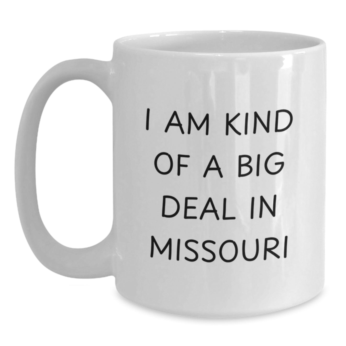 Missouri Birthday Gift White Coffee Mug for Her Keepsake Featuring State - Main