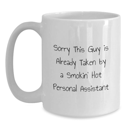 Funny Personal Assistant Gifts from Friends for Birthday Unique Gifts White Coffee Mug - Main