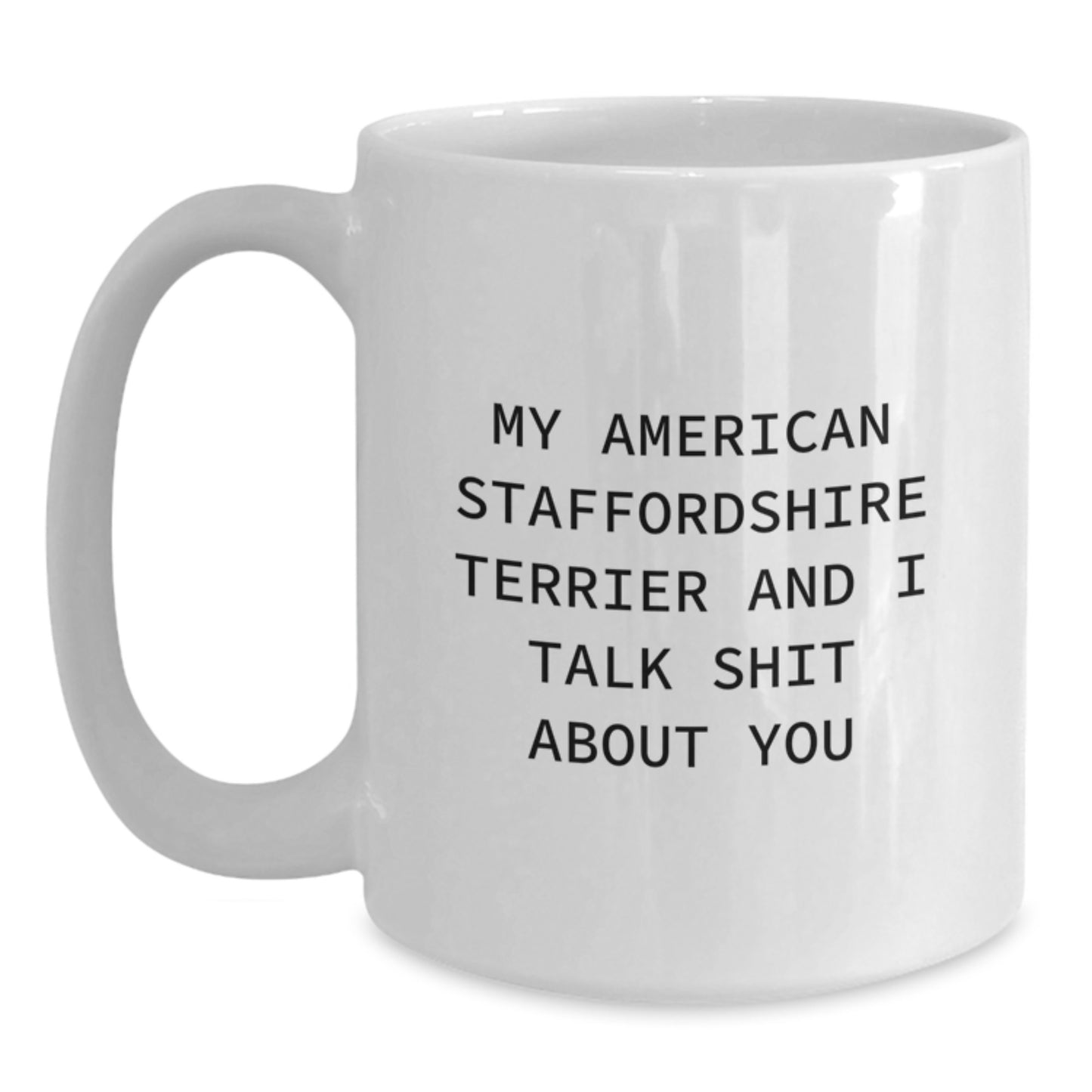 American Staffordshire Terrier Keepsake Mug for Him Birthday Gift - Main