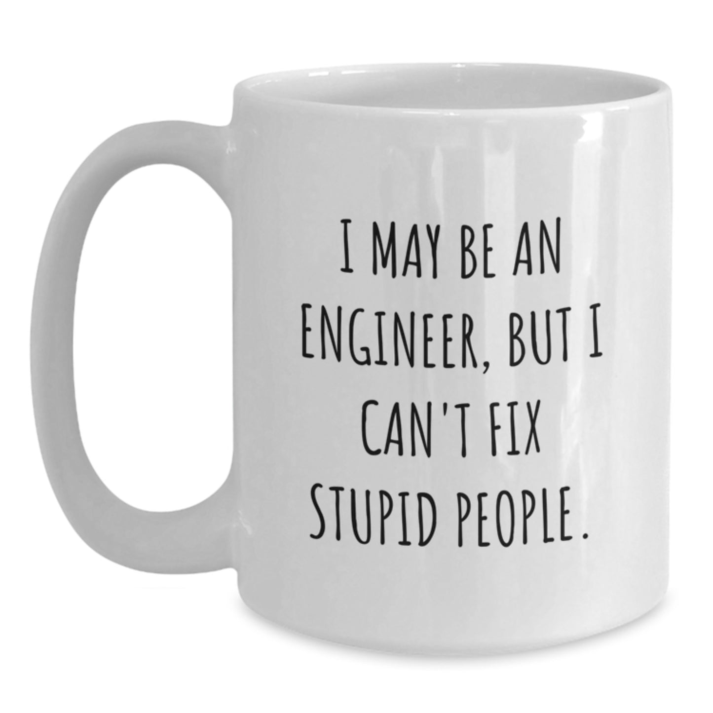 Premium Engineer Keepsake White Coffee Mug for Him Birthday Gift - Main