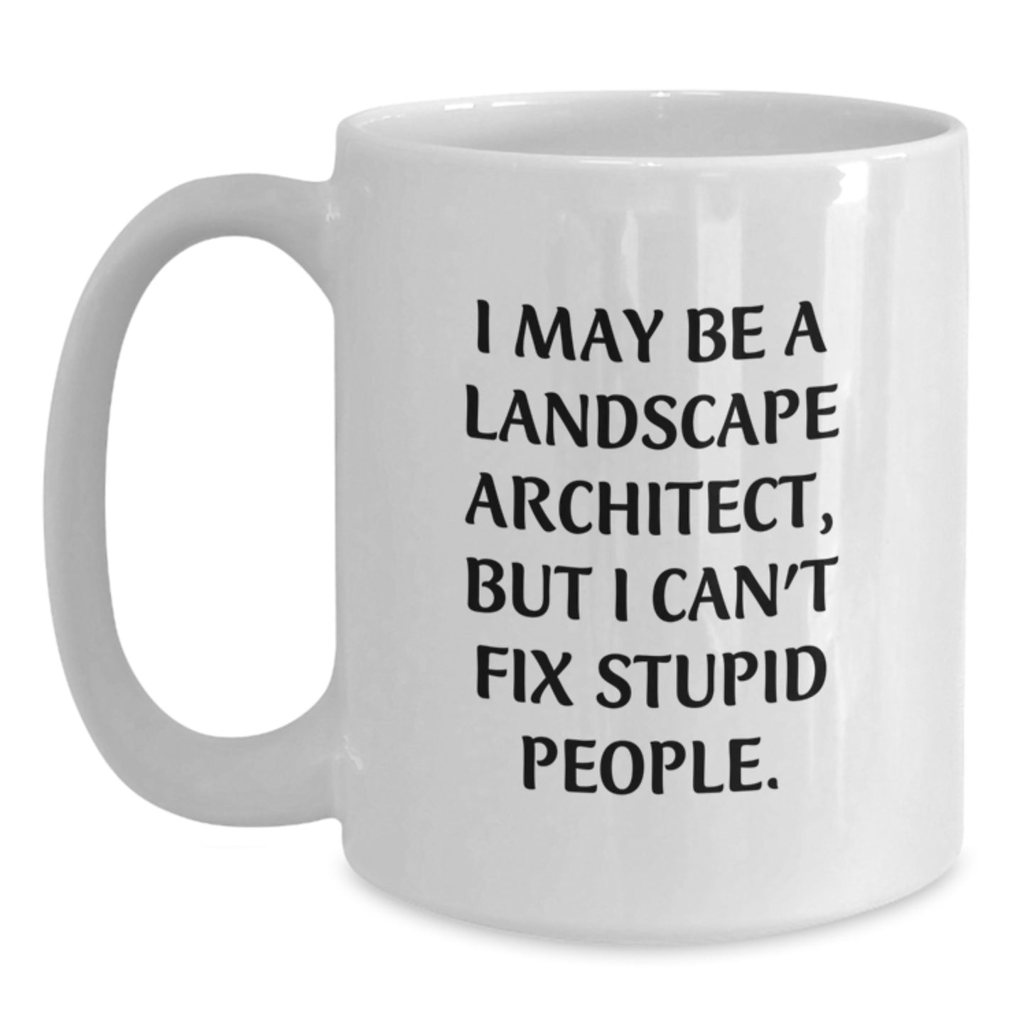 Landscape Architect Keepsake White Mug for Him Birthday Gift Ceramic - Main
