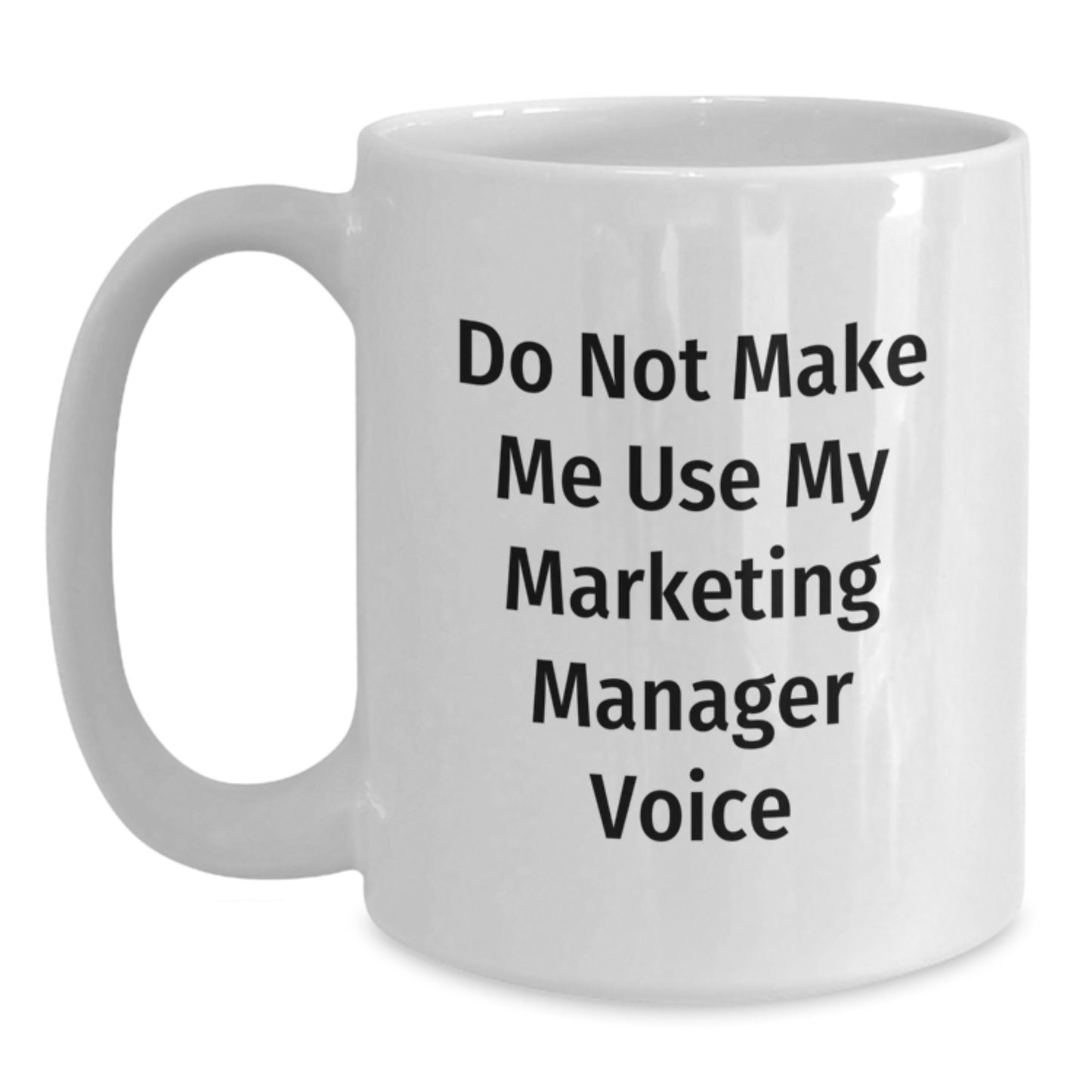 Marketing Manager Keepsake White Coffee Mug for Him Graduation Gift - Main