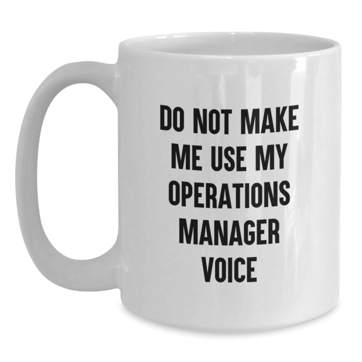 Operations Manager Keepsake Mug for Him Birthday Gift Ceramic - Main