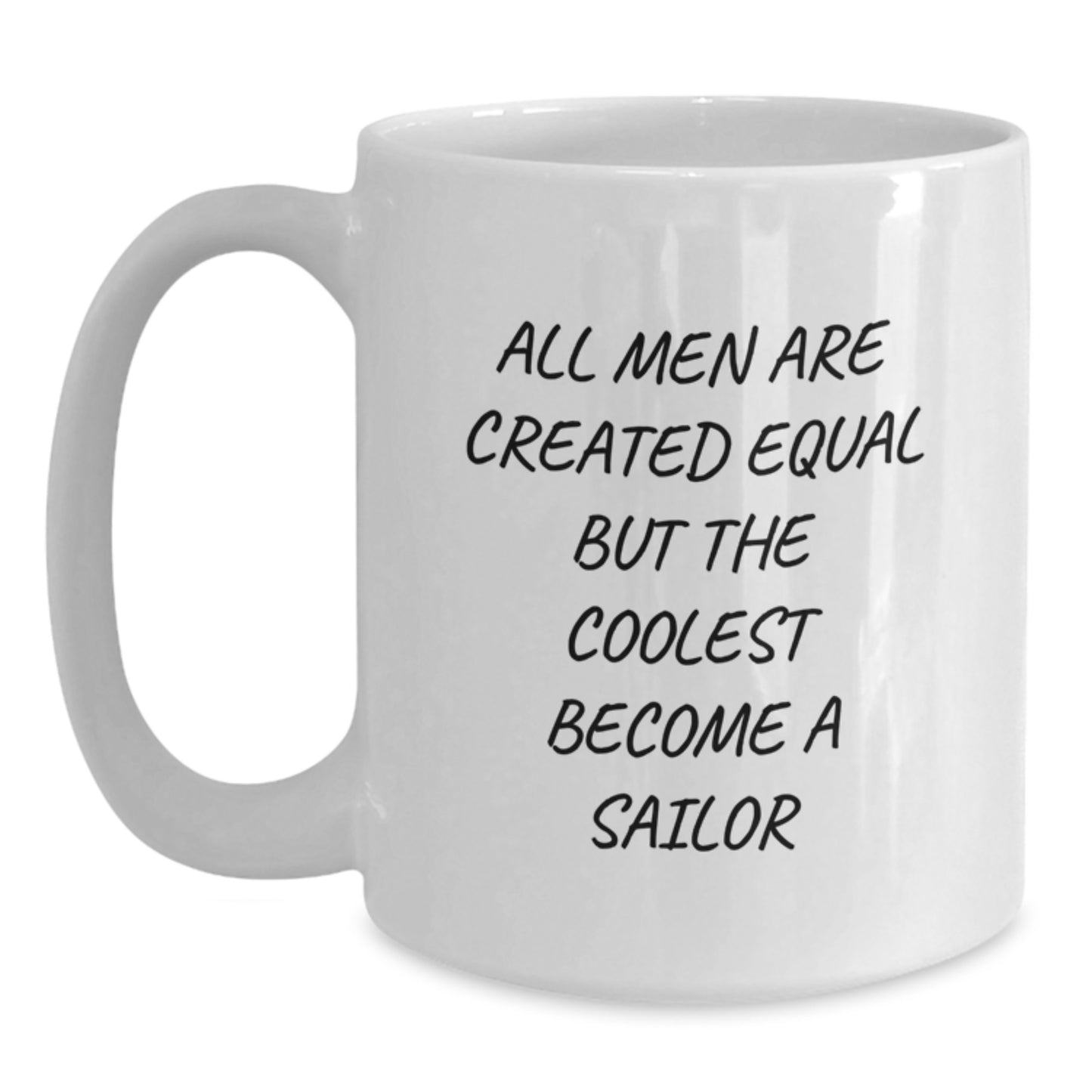 Funny Sailor Gifts from Men, White Coffee Mug for Sailor on Birthday Unique Gifts - Main