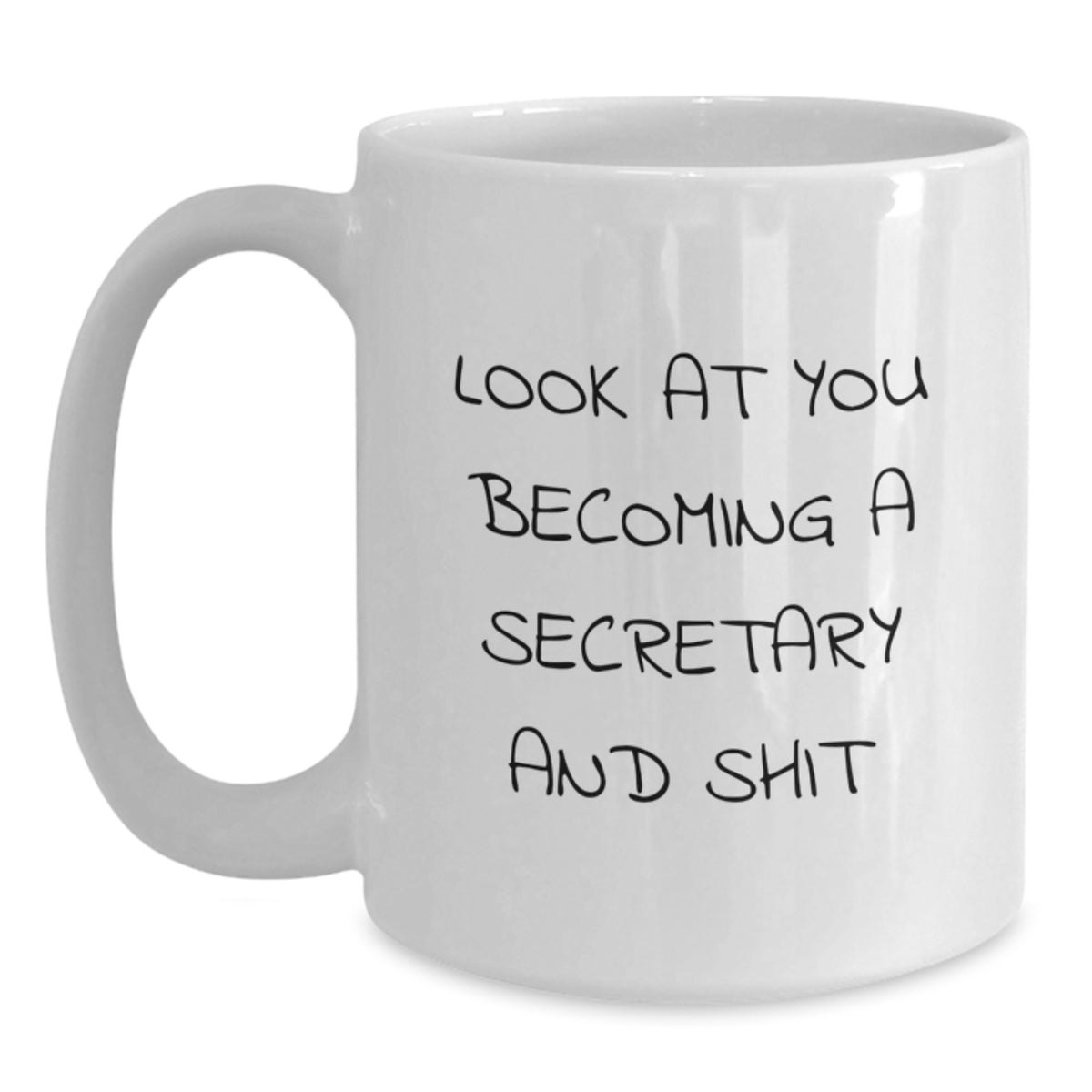 Secretary Keepsake A Lighthearted Quote for Him - Christmas Gift - Main