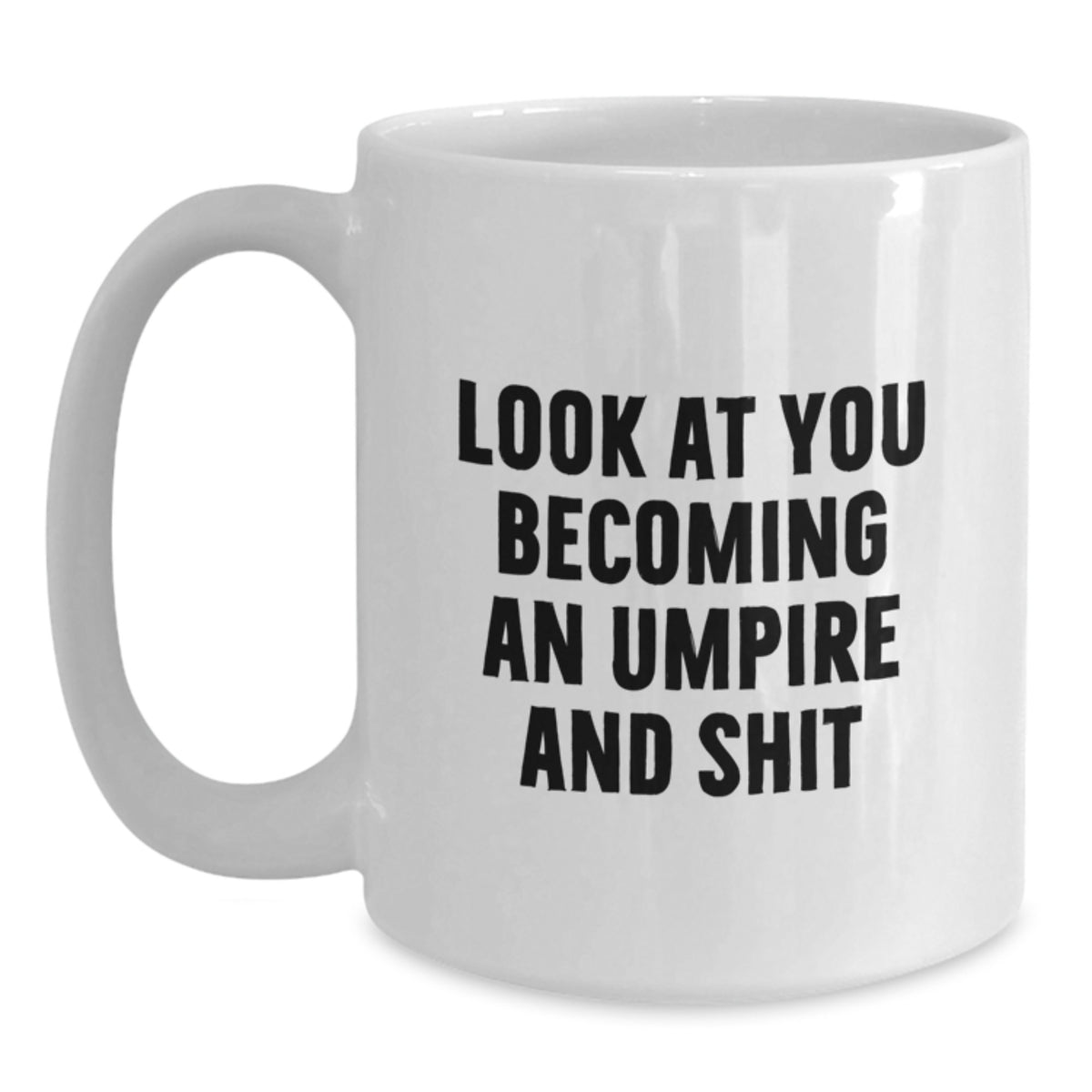 Umpire White Coffee Mug Keepsake Gift for Him - Main
