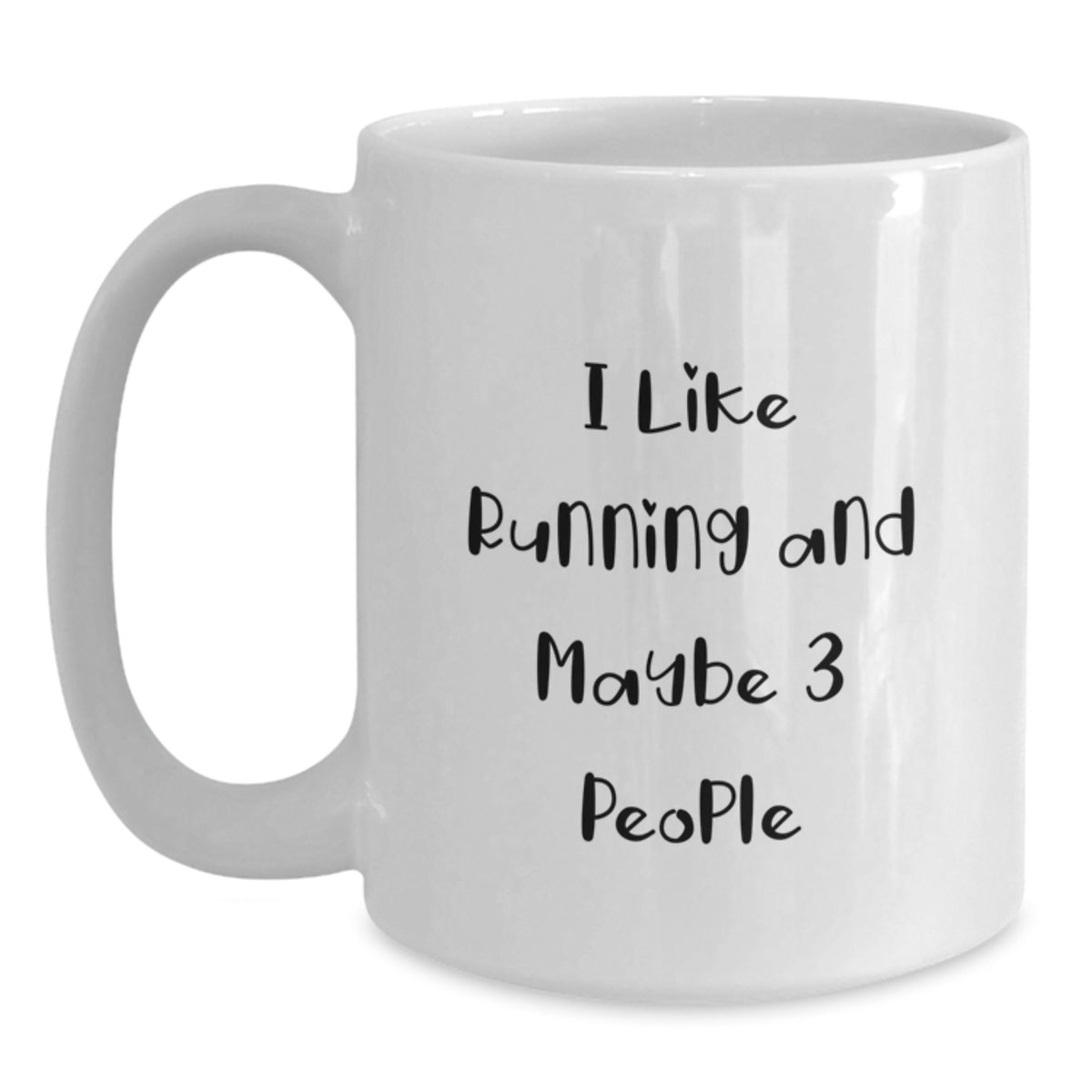 Christmas Gift for Her Playful Running Present - I Like Running And - Main