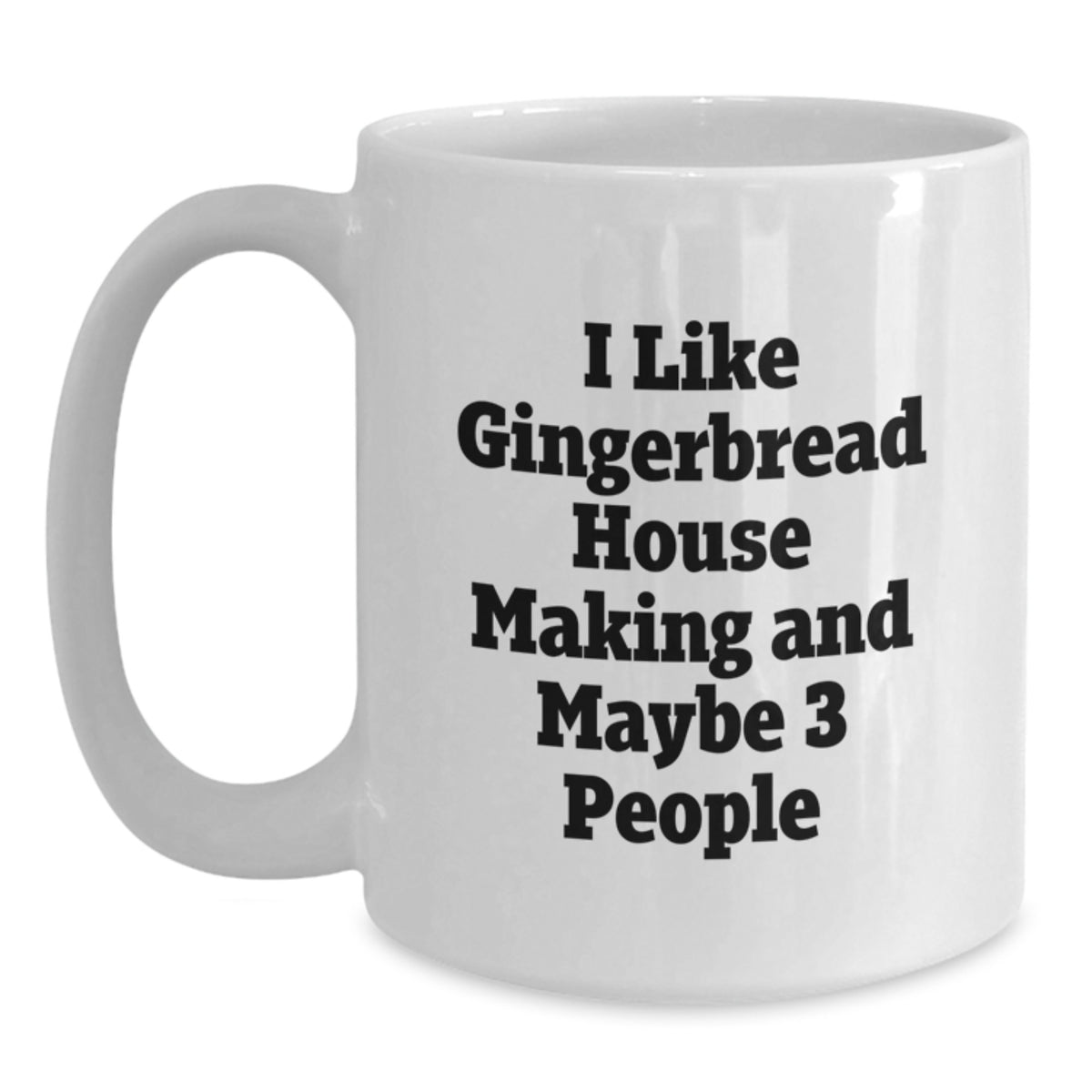 Gingerbread House Making Gift for Him - Whimsical Quote Keepsake Coffee - Main