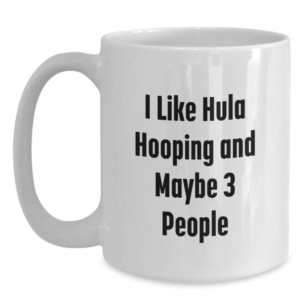 Christmas Gift for Her Whimsical Hula Hooping Present - Main