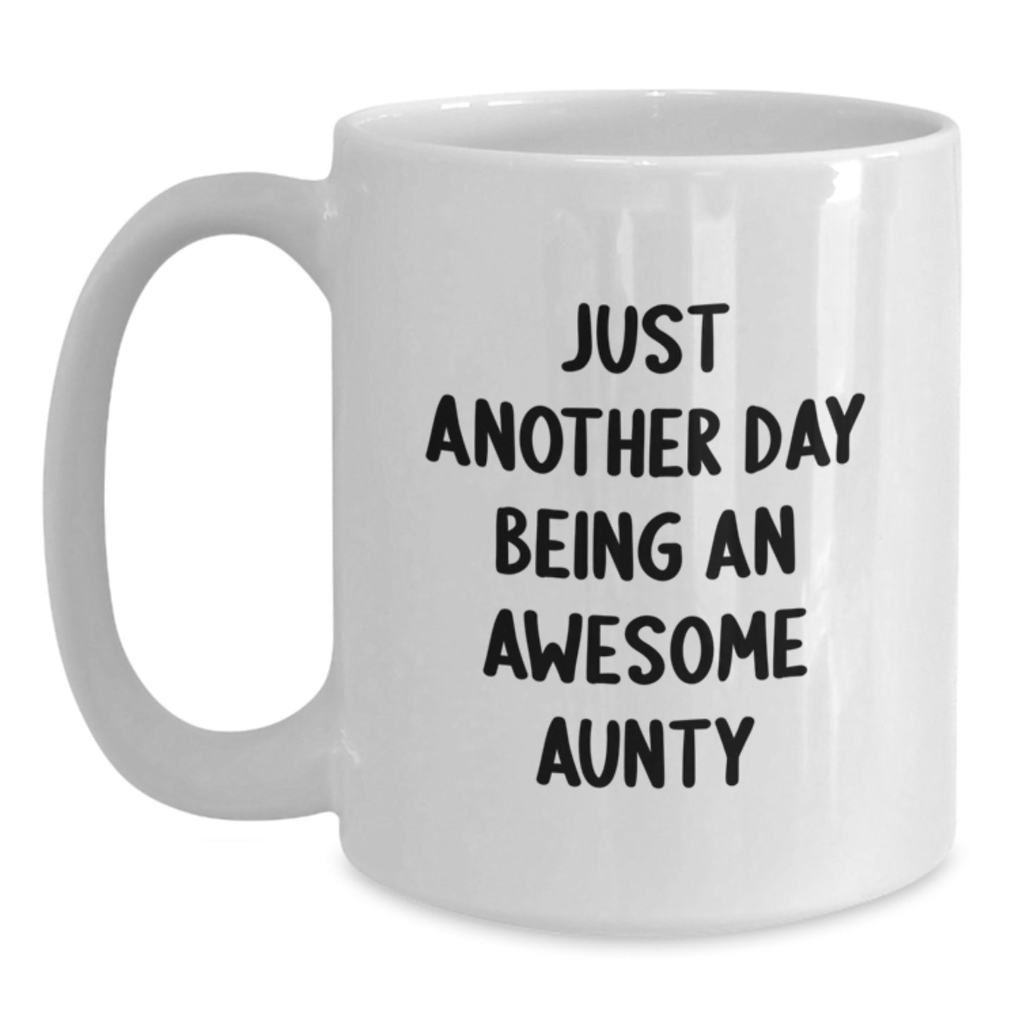 Funny Aunty White Coffee Mugs Gifts from Family to Awesome Aunts on Christmas Unique Mugs - Main