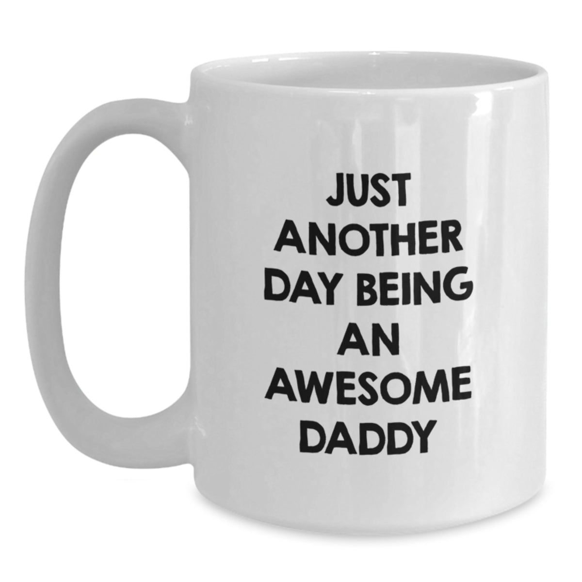 Daddy Keepsake Ceramic White Coffee Mug for Him Christmas Gift - Main