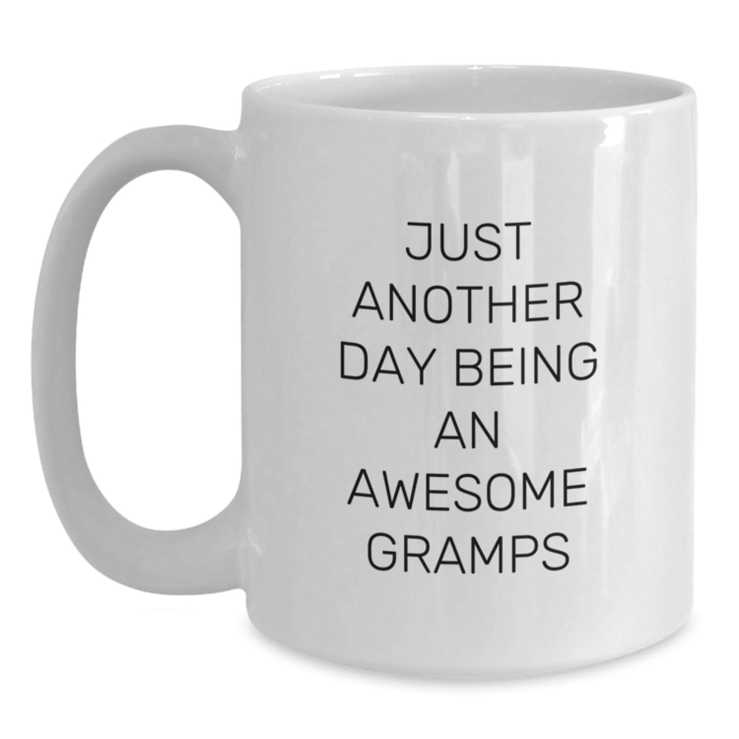 Gramps Keepsake White Coffee Mug Awesome Gramps Daily Birthday Gift - Main