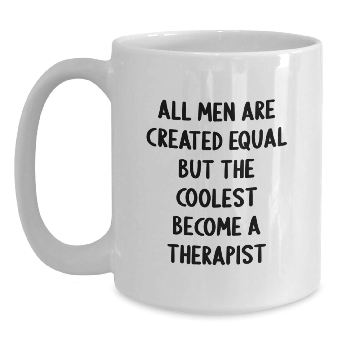 Therapist Keepsake Premium White Coffee Mug for Him Birthday Gift - Main
